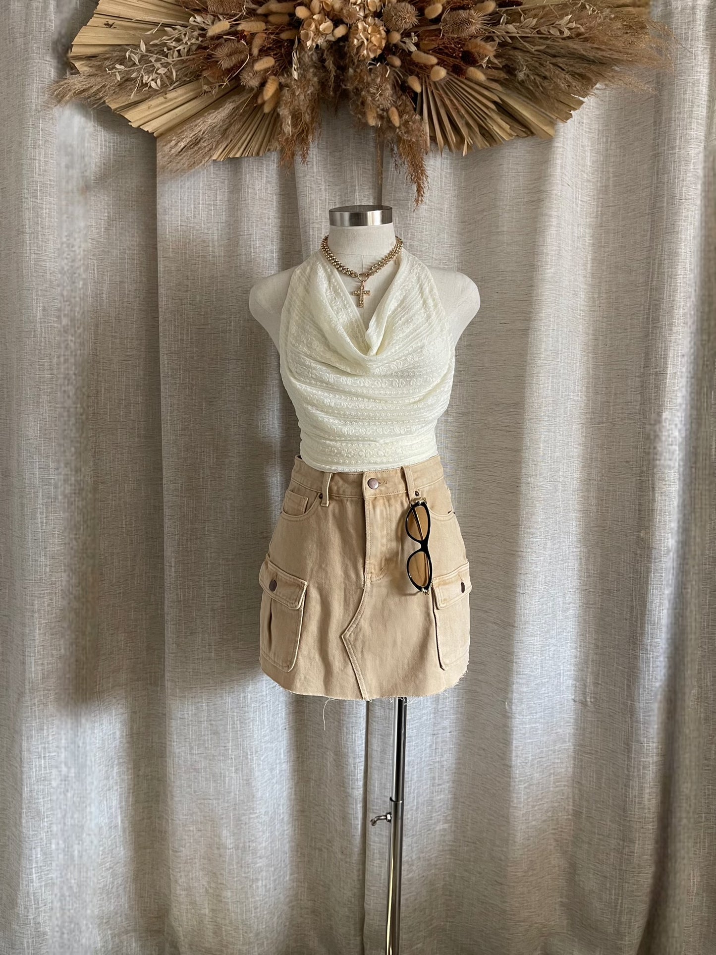 City It Girl Cargo Skirt