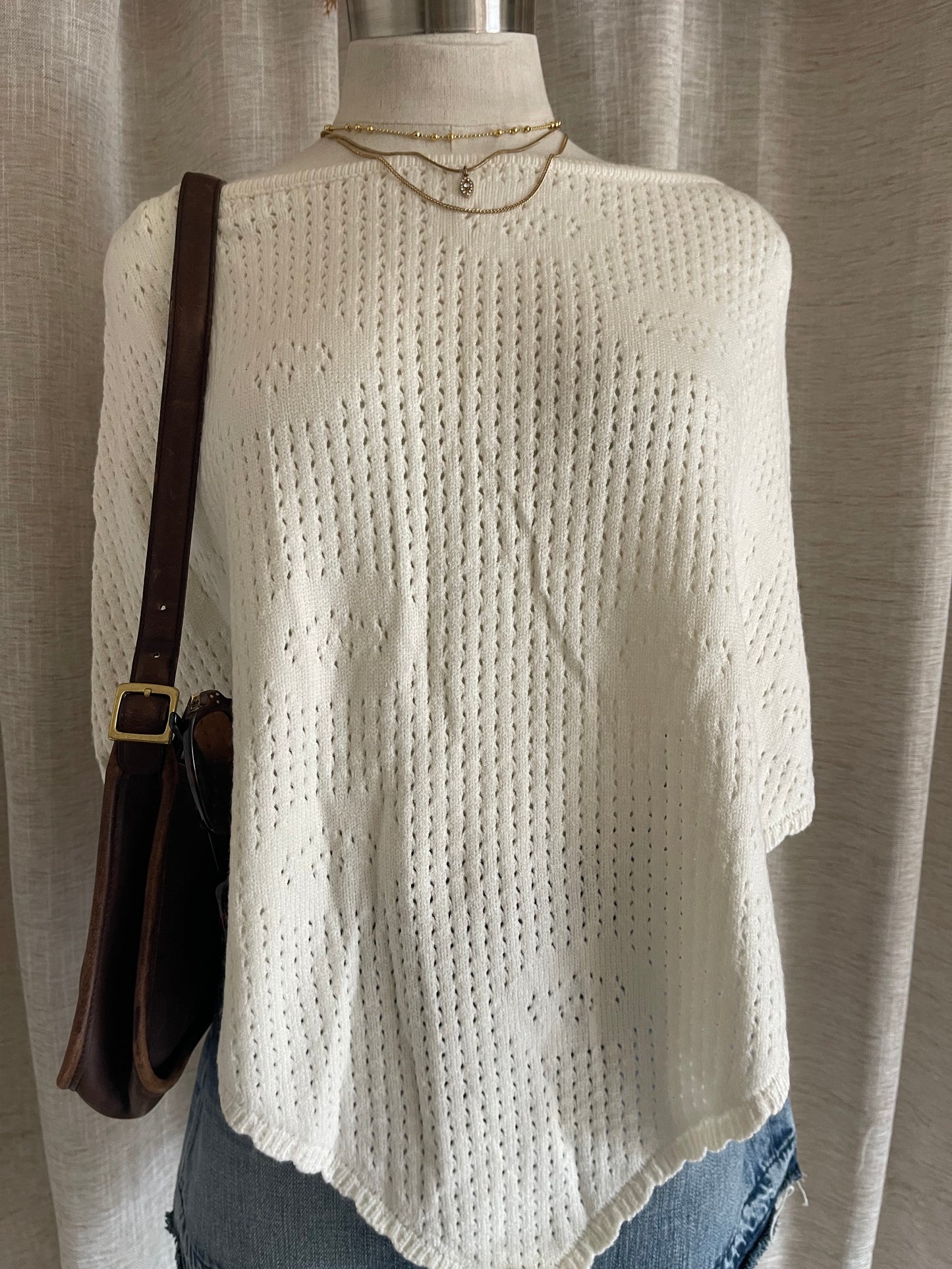 Sweet Petals Poncho