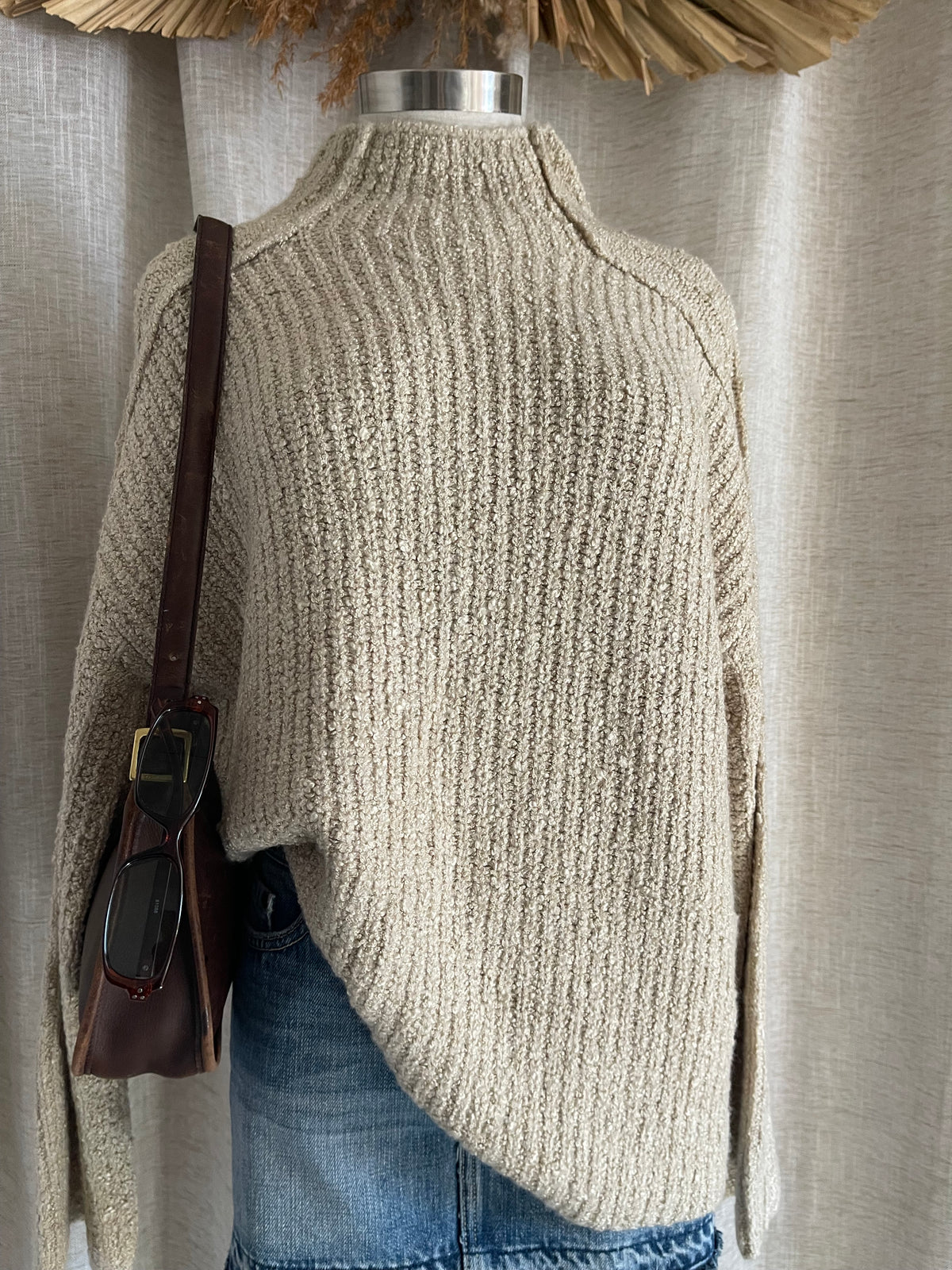 Fall Darling Sweater - Oat