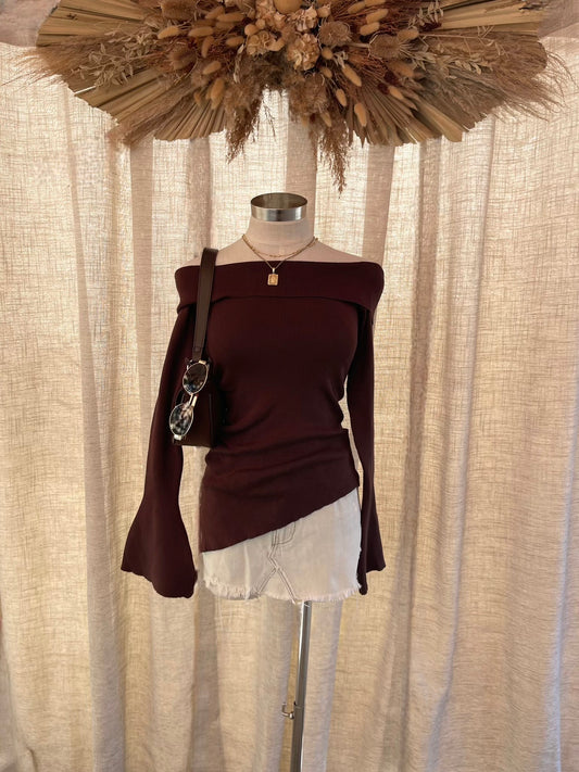 Warm Thoughts Top - Brown