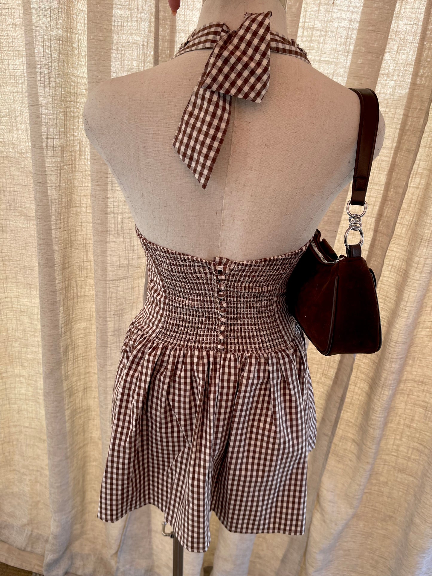 Sweet Honey Ginghams Dress