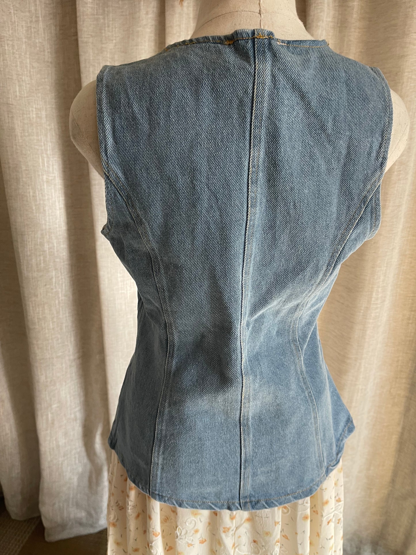 Blue Crush Denim Vest
