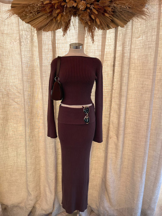 Truffle Knit Set- LAST L!!
