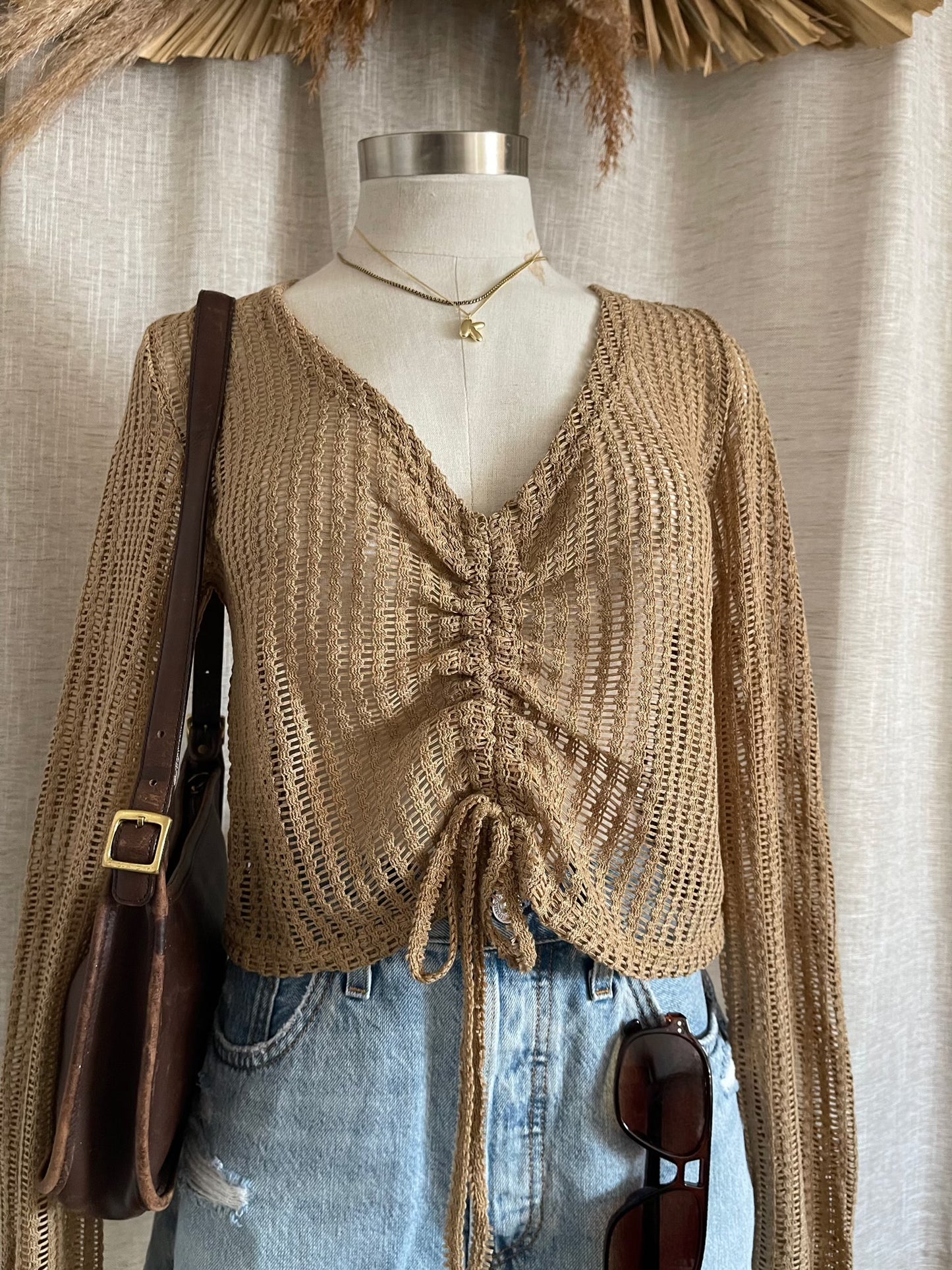 Whispered Romance Crotchet Top