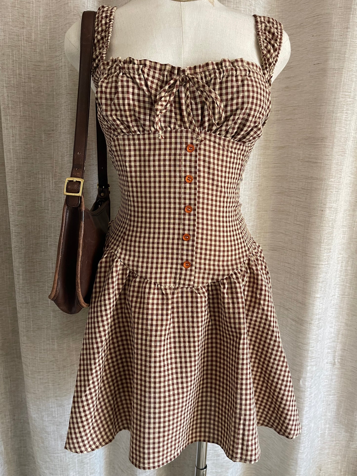 High Horse Gingham Dress - RESTOCK
