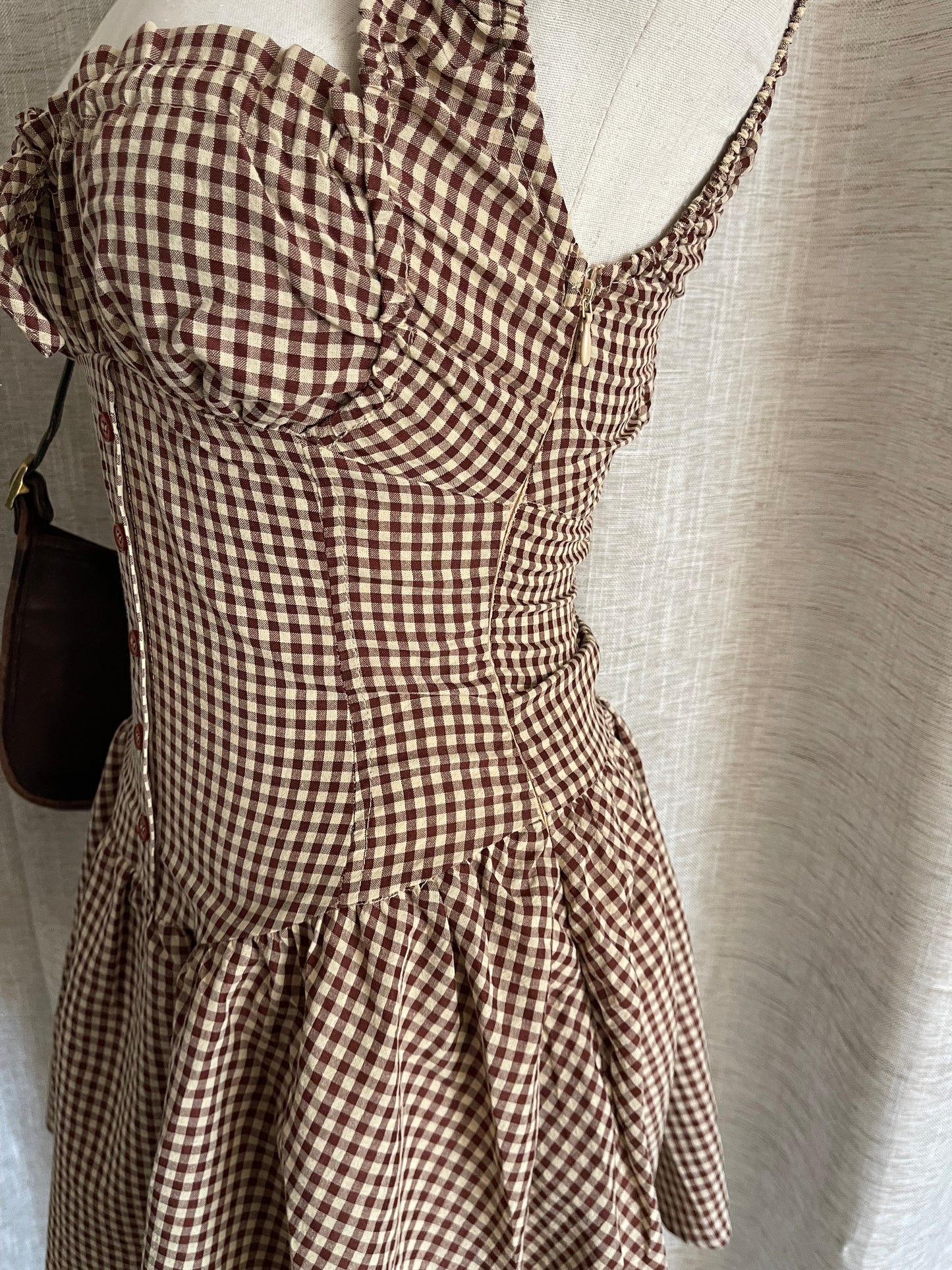 High Horse Gingham Dress - RESTOCK