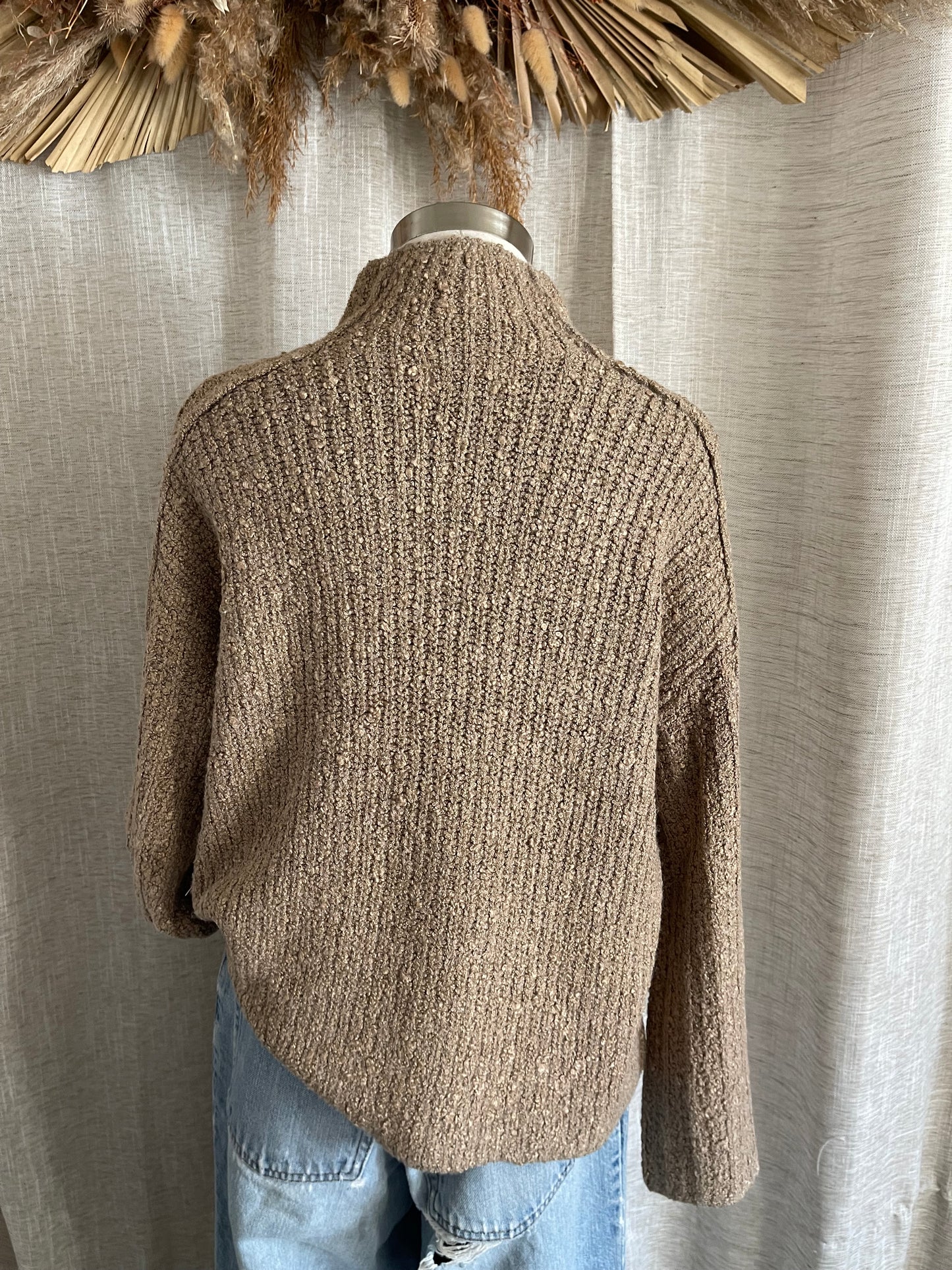 Warm Feeling Sweater- Brown
