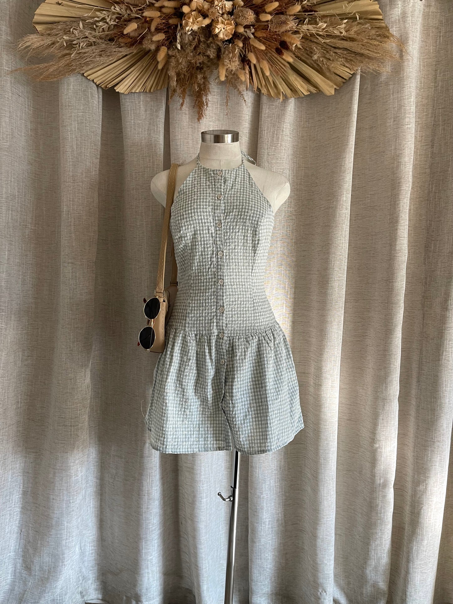 Love Story Gingham Dress