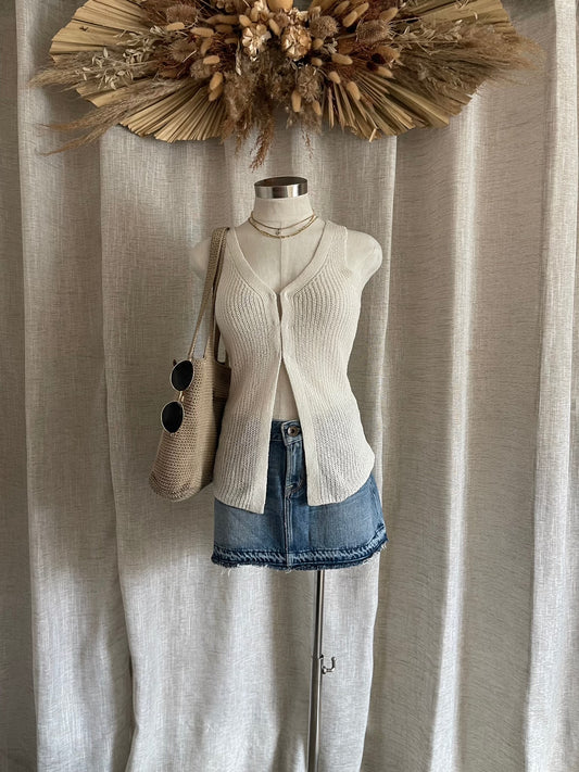 Seashell Knit Top