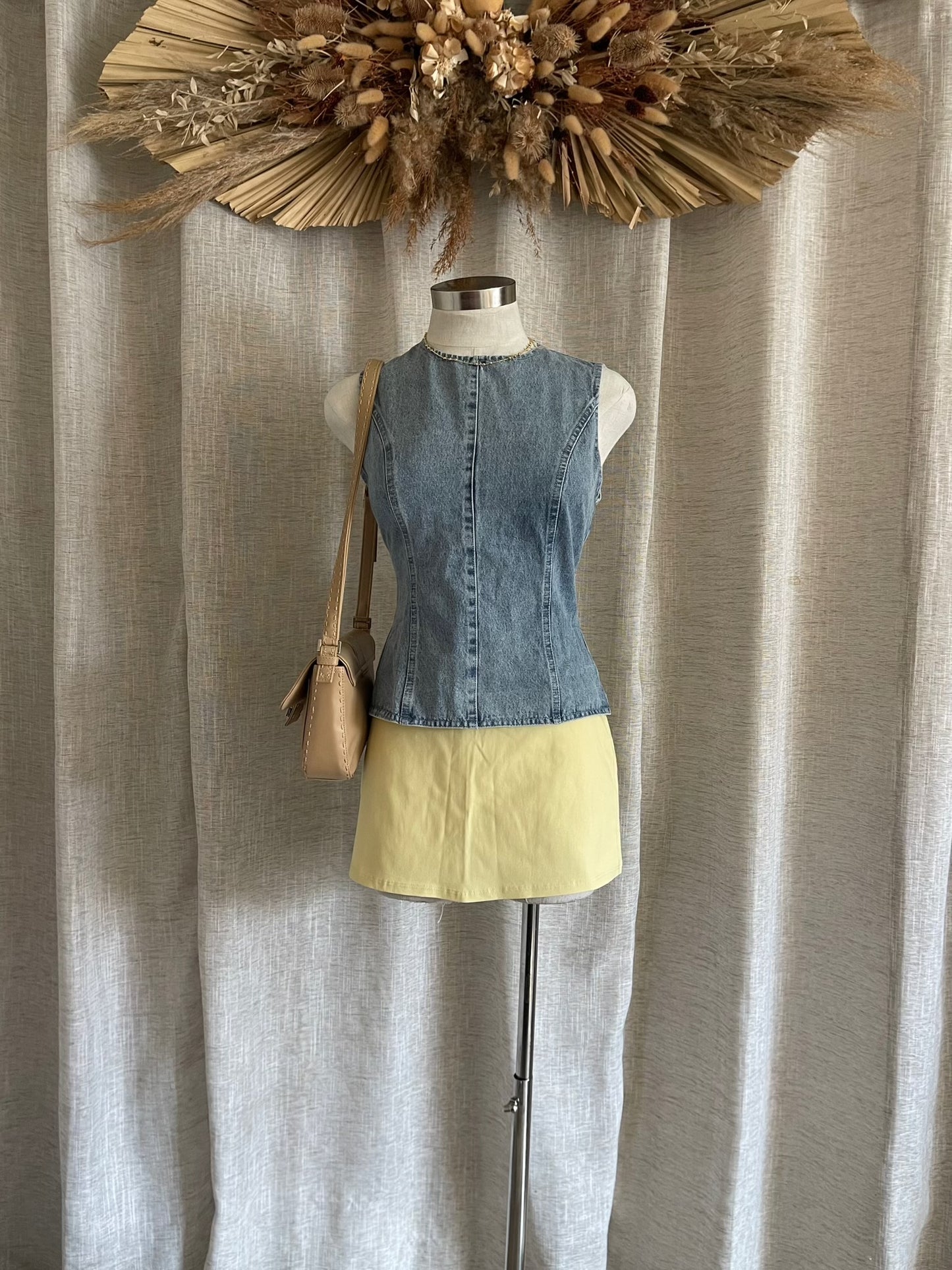 Back For More Denim Top
