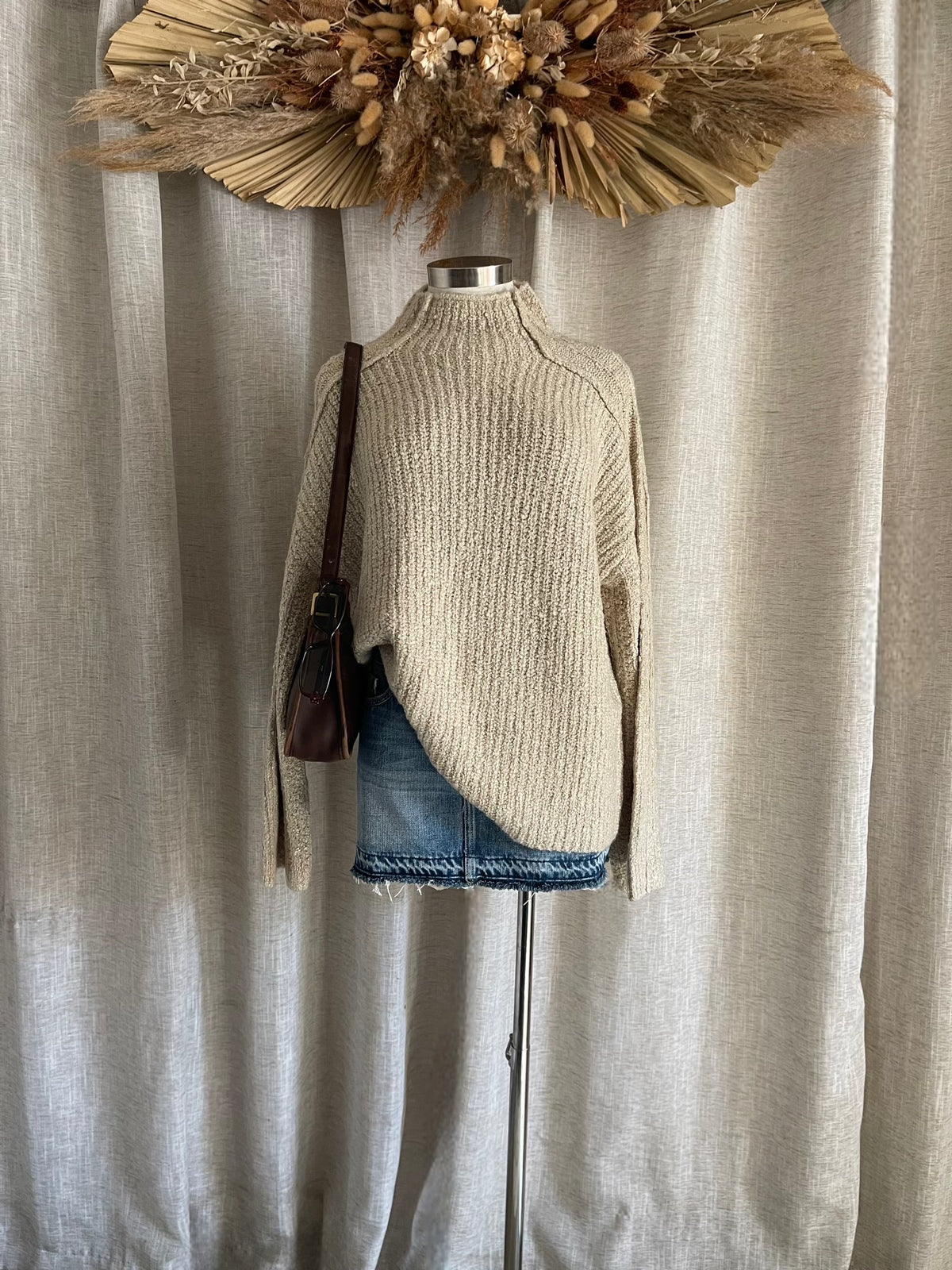 Fall Darling Sweater - Oat