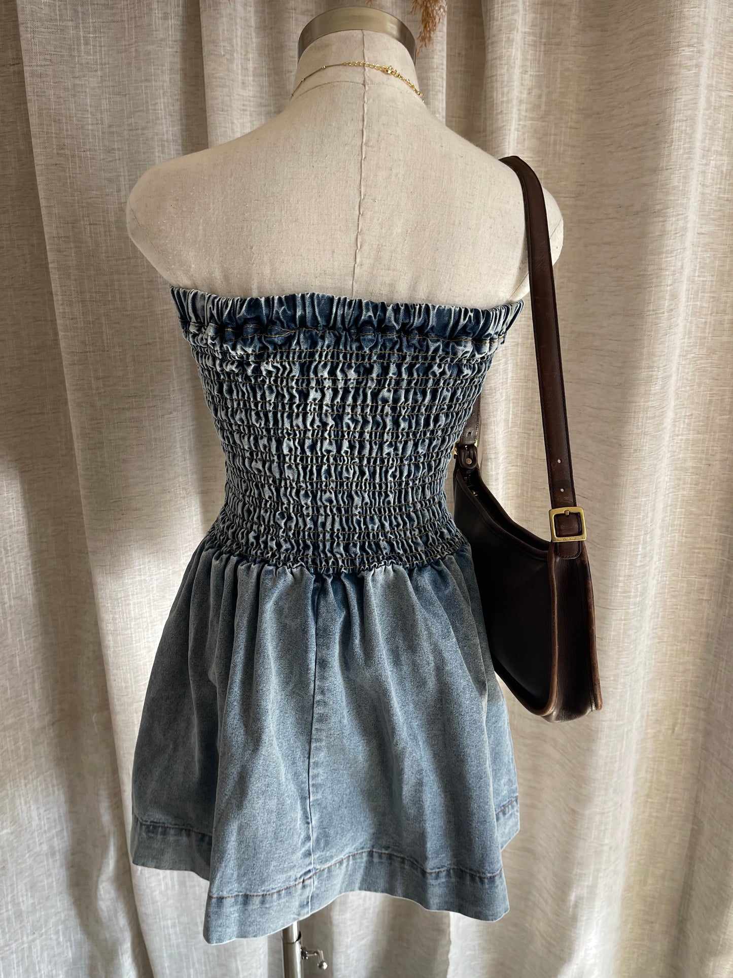 Darling Charm Denim Dress