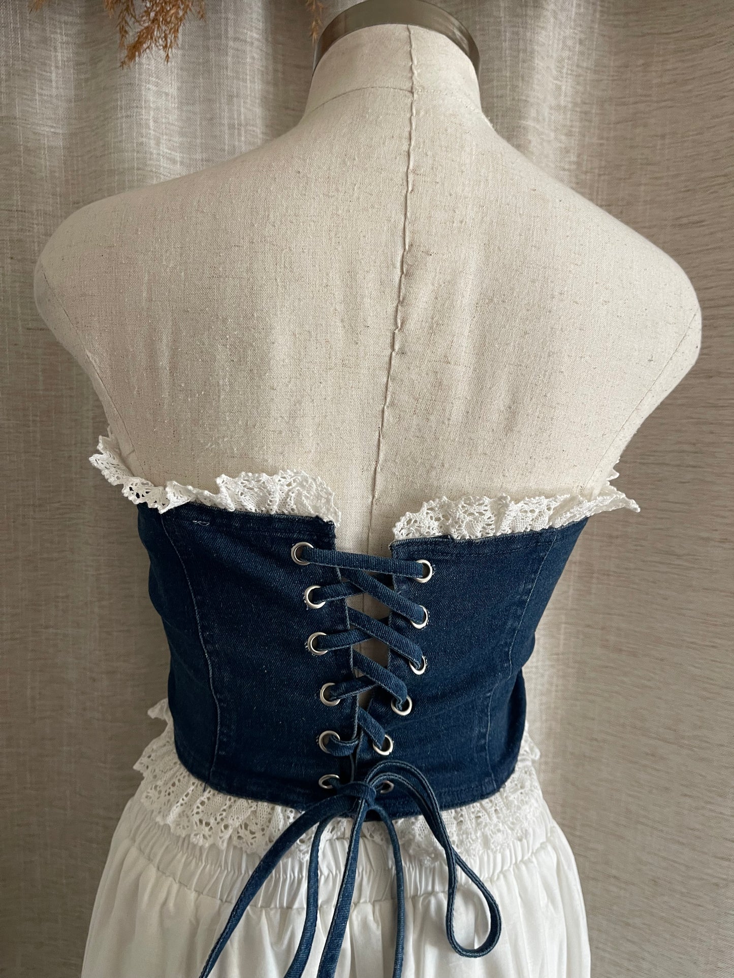 Amari Denim Top
