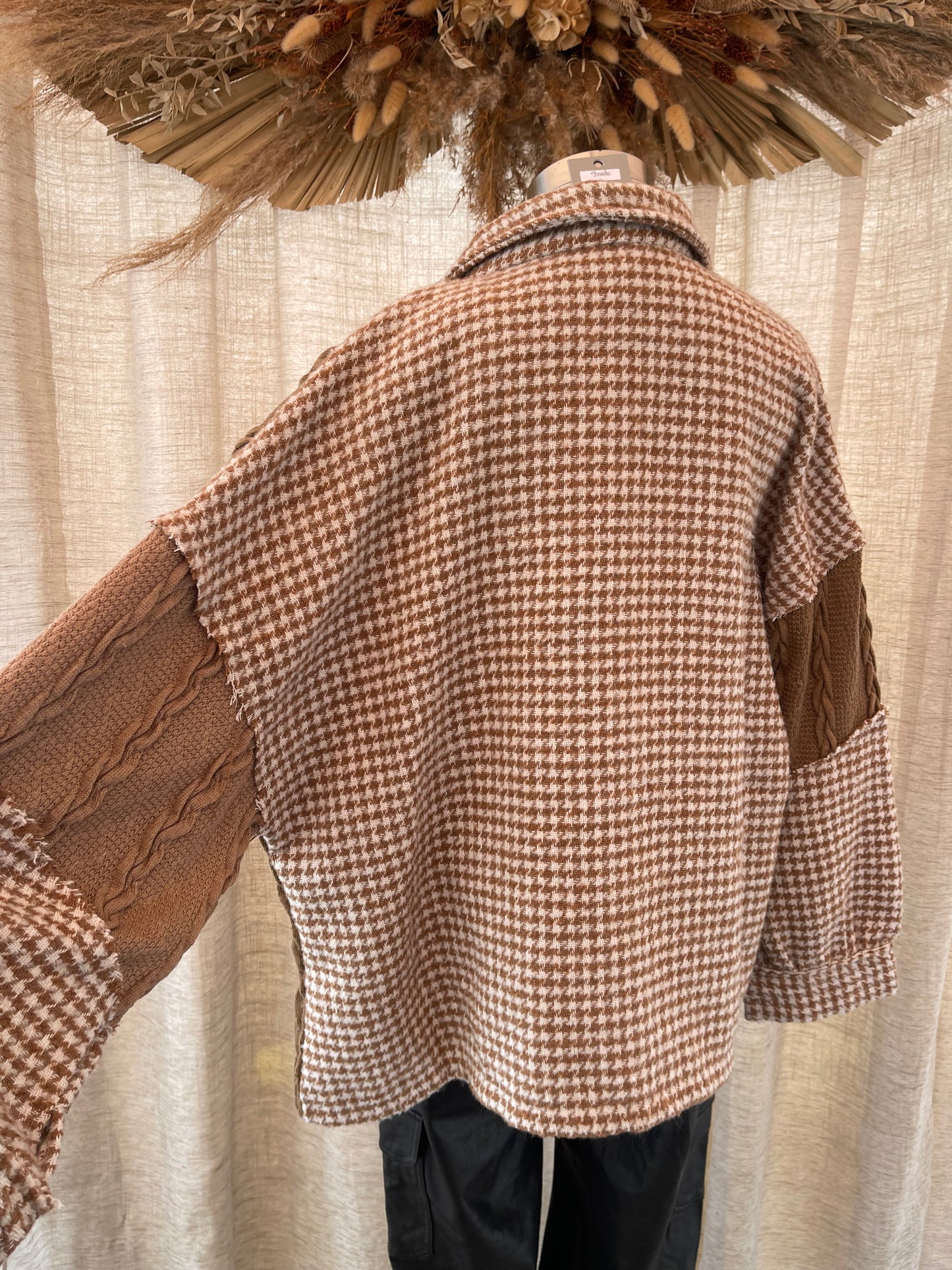Layer Up Patchwork Shacket