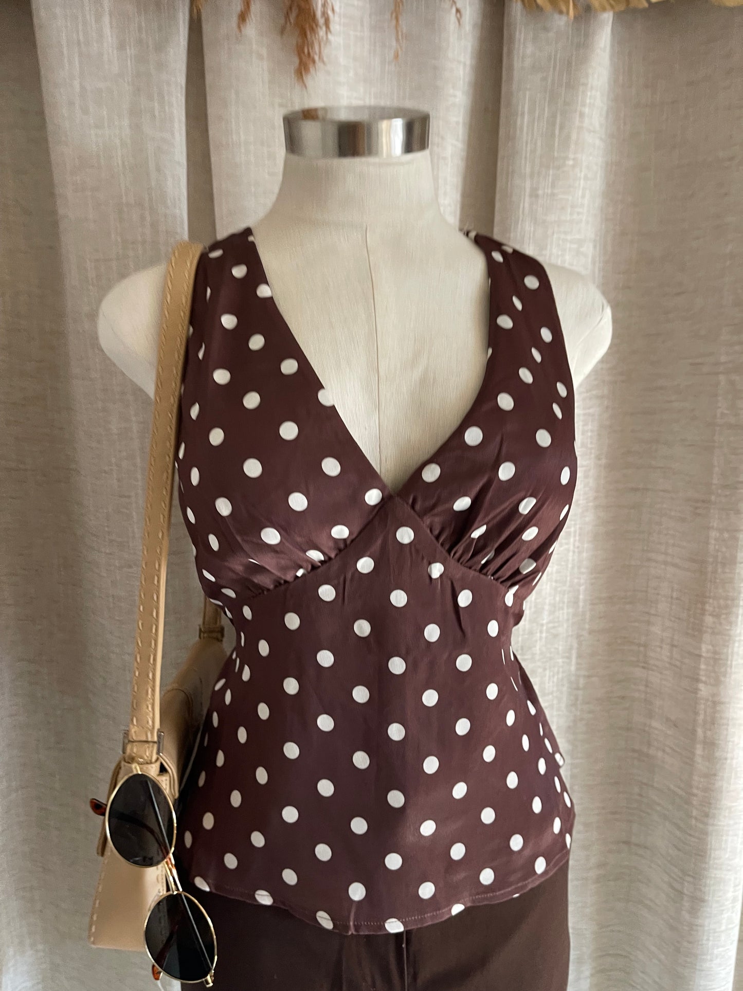 Sweet & Social Polka Dot Top