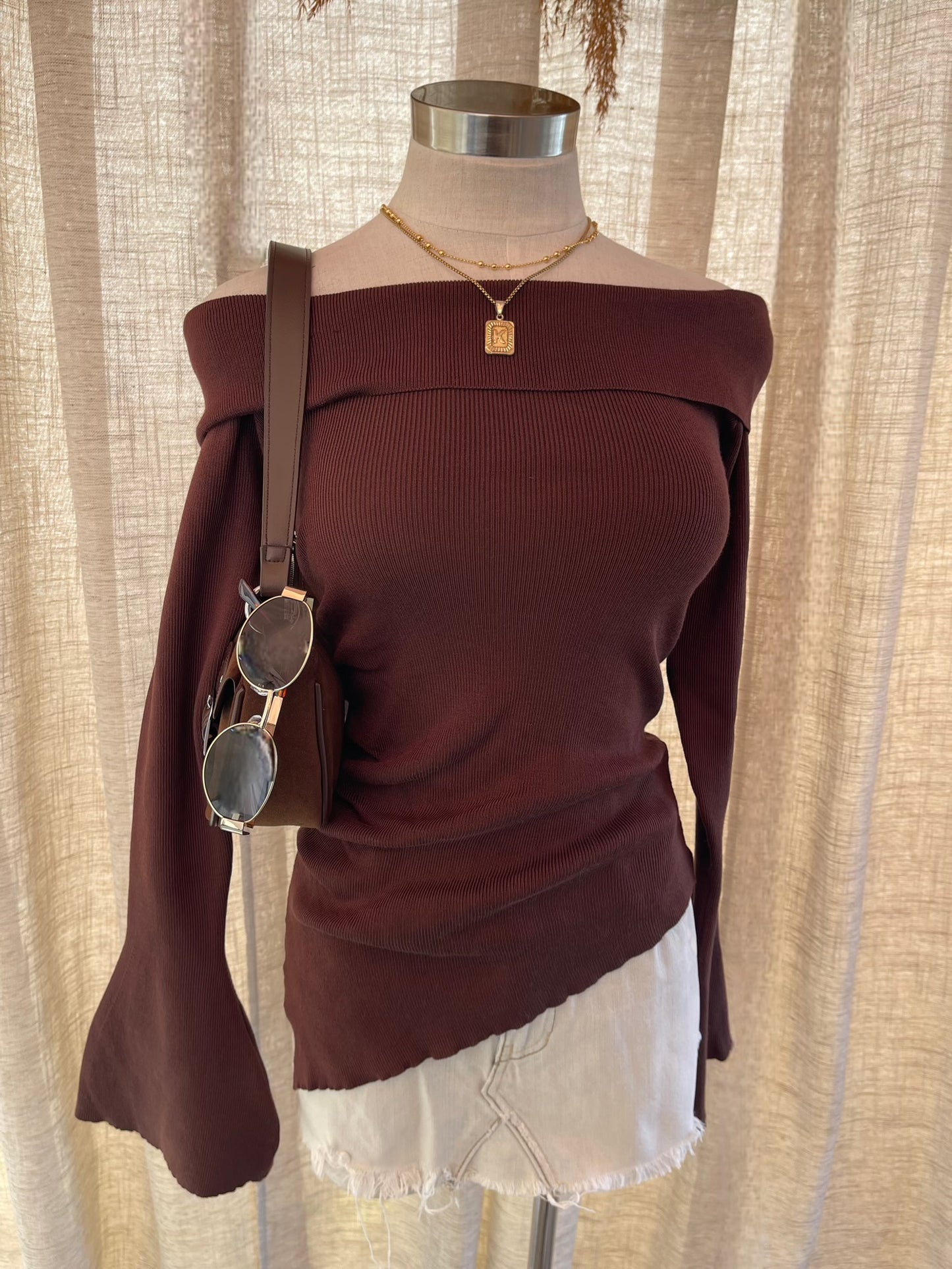 Warm Thoughts Top - Brown