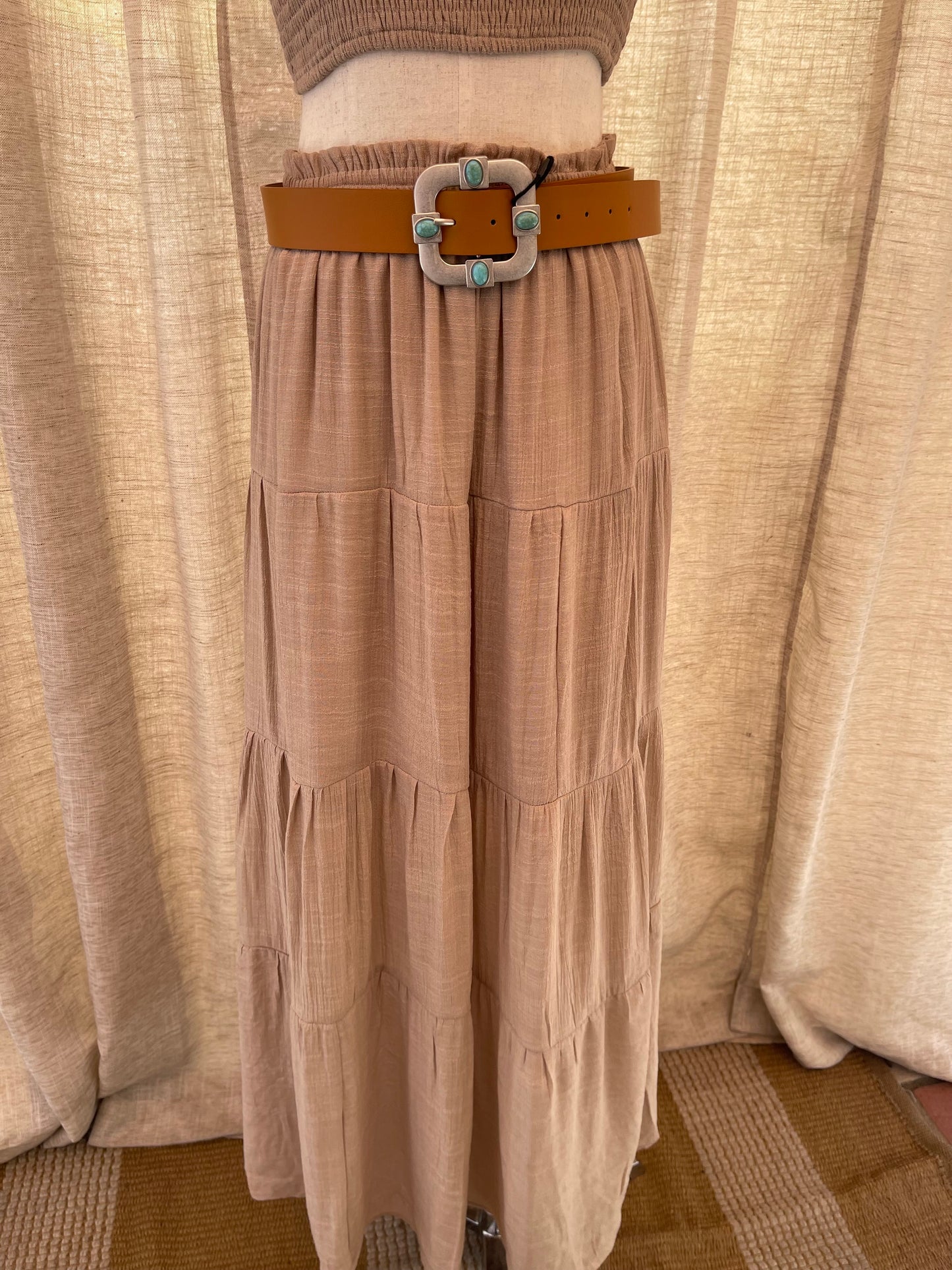 16 Carriages Skirt - Taupe- LAST M!!