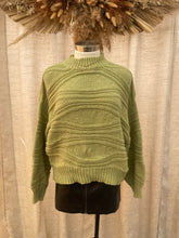 Load image into Gallery viewer, Autumn Chunky Knit Sweater - Pistachio
