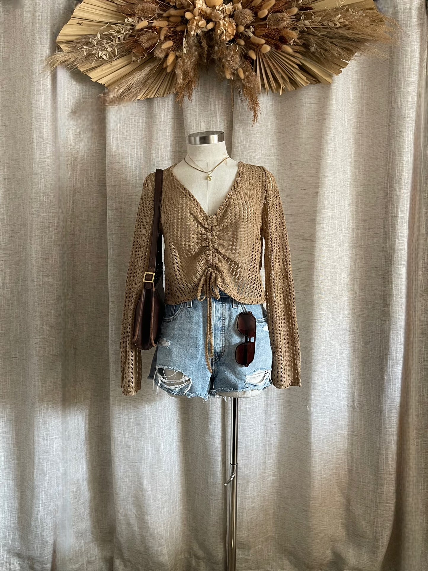 Whispered Romance Crotchet Top