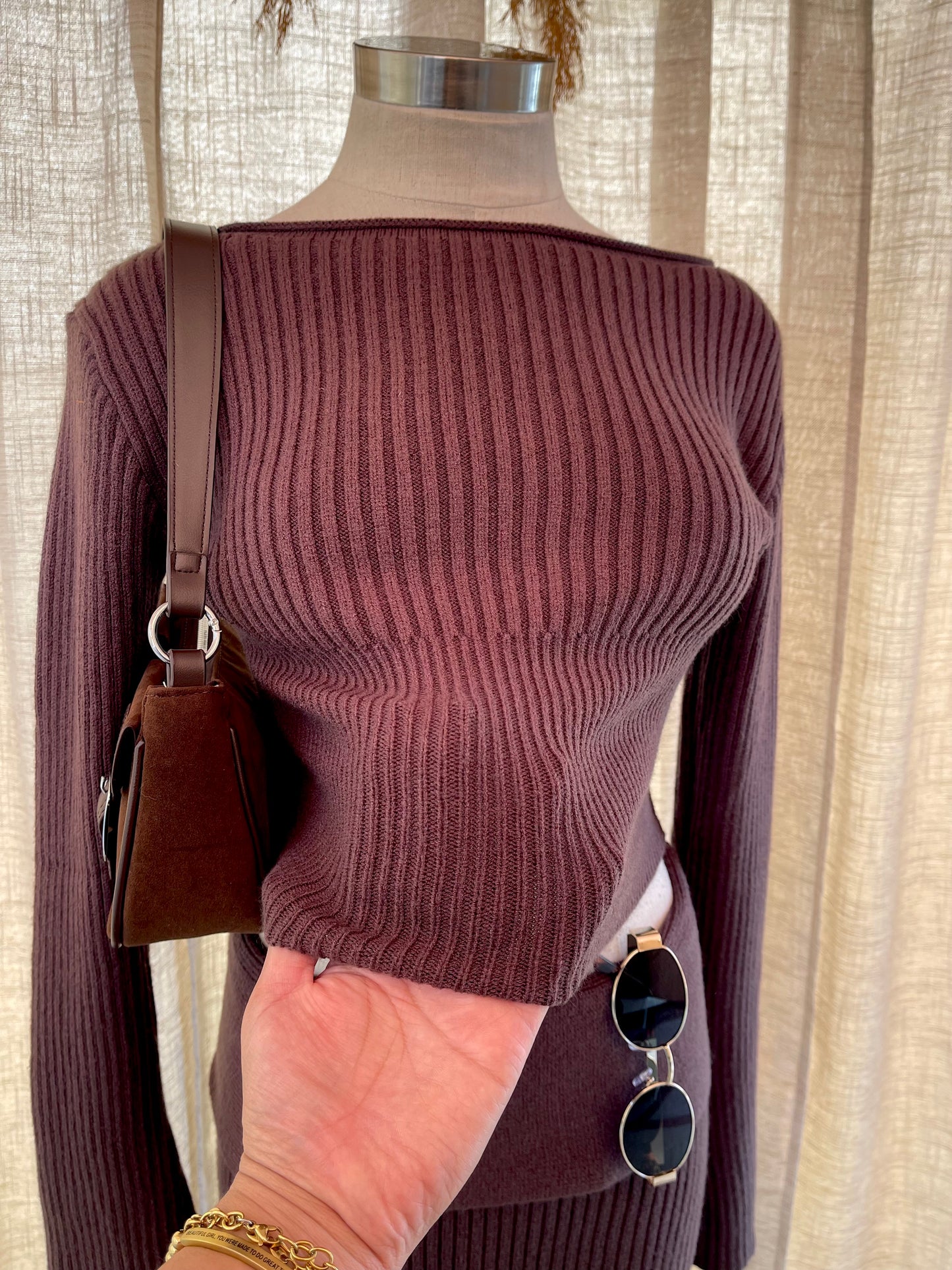 Truffle Knit Set- LAST L!!