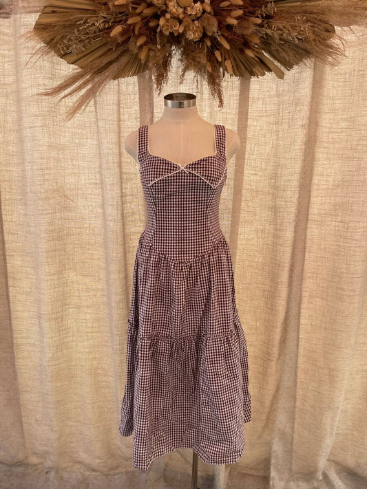 Forevermore Gingham Dress