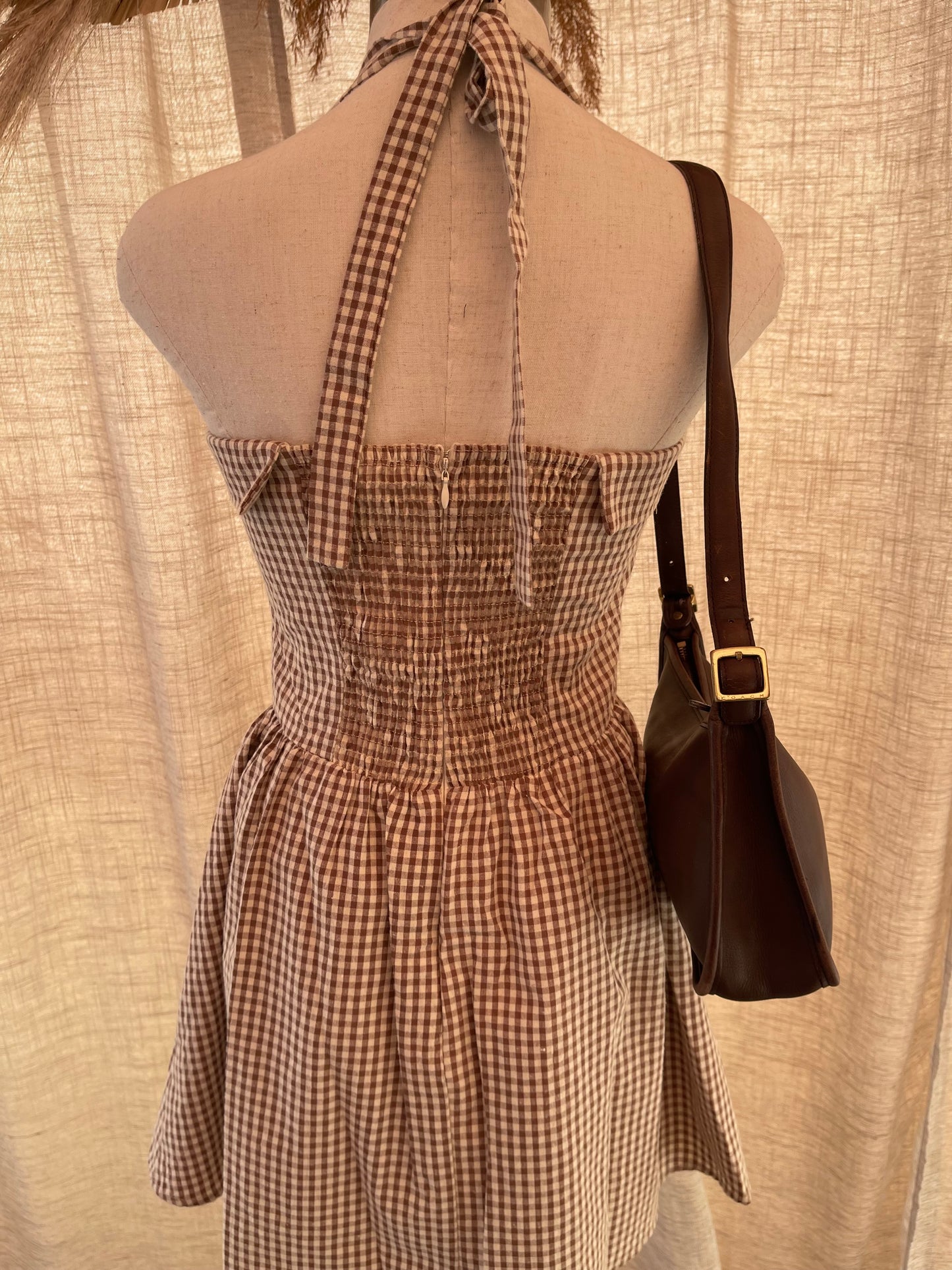 Love Me Not Gingham Dress- LAST S!!