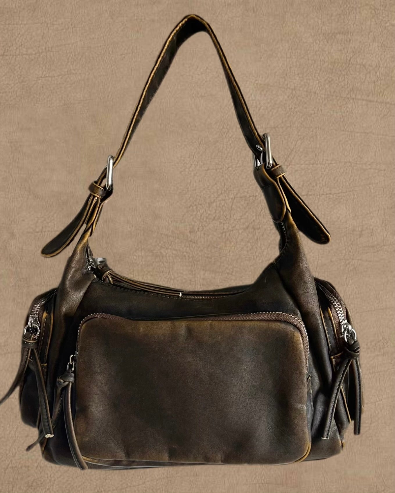 Y2K Pocket Shoulder Bag