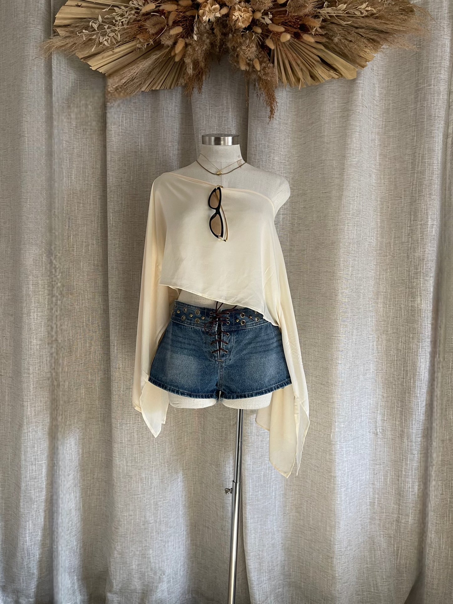 Sheer Intentions Poncho - LAST M!