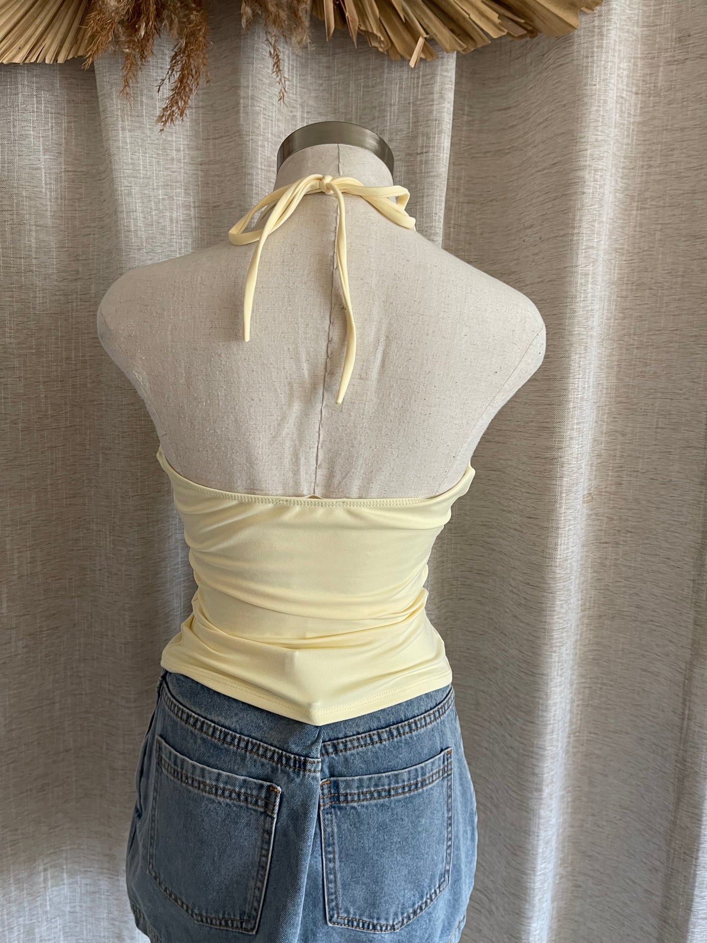 Worth A Look Top- Butter Yellow