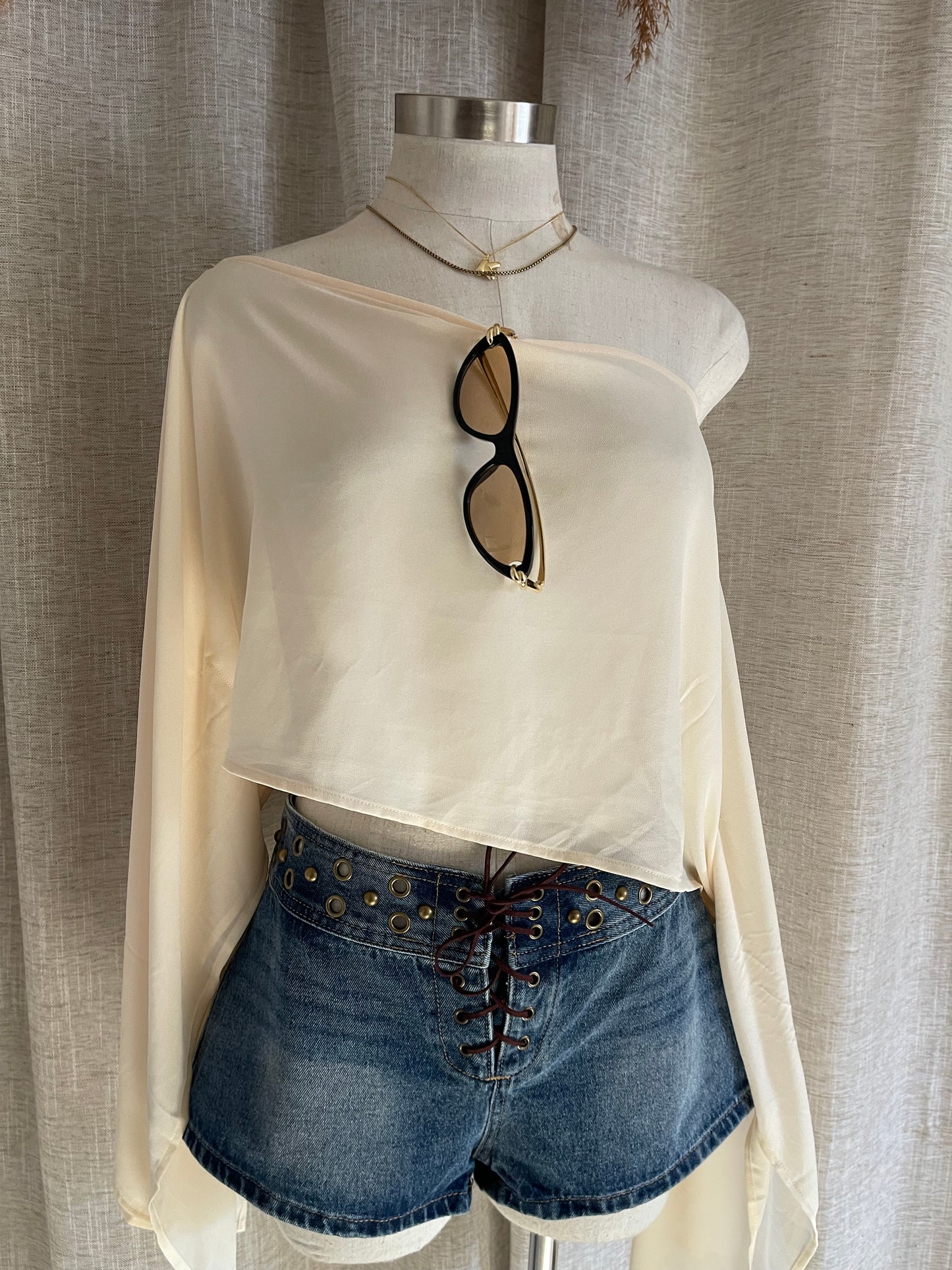 Sheer Intentions Poncho - LAST M!