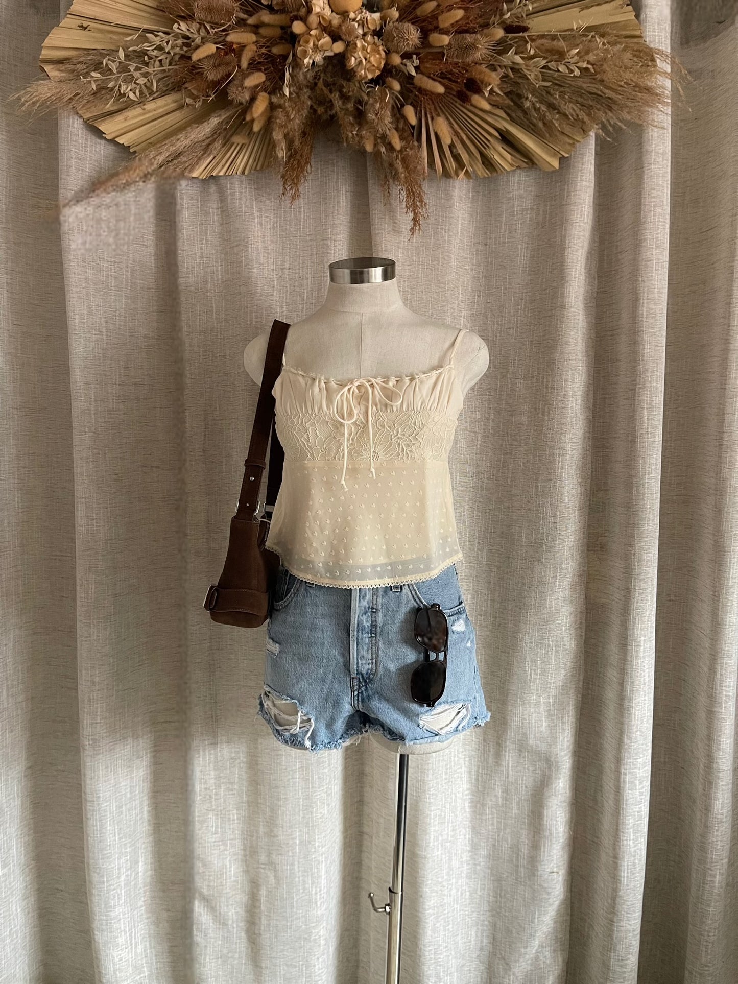 Heartbreaker Lace Top- LAST S!