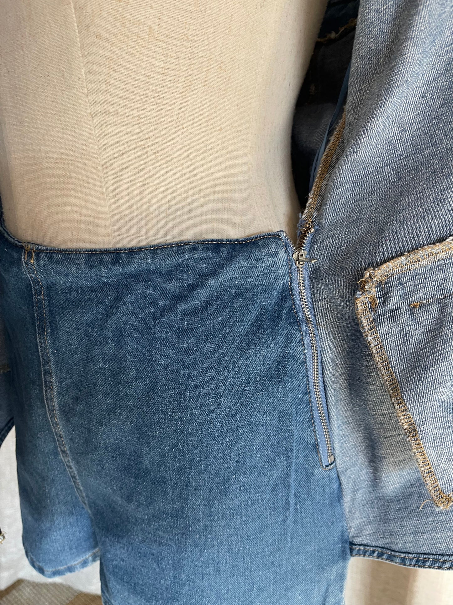Hot Take Denim Romper