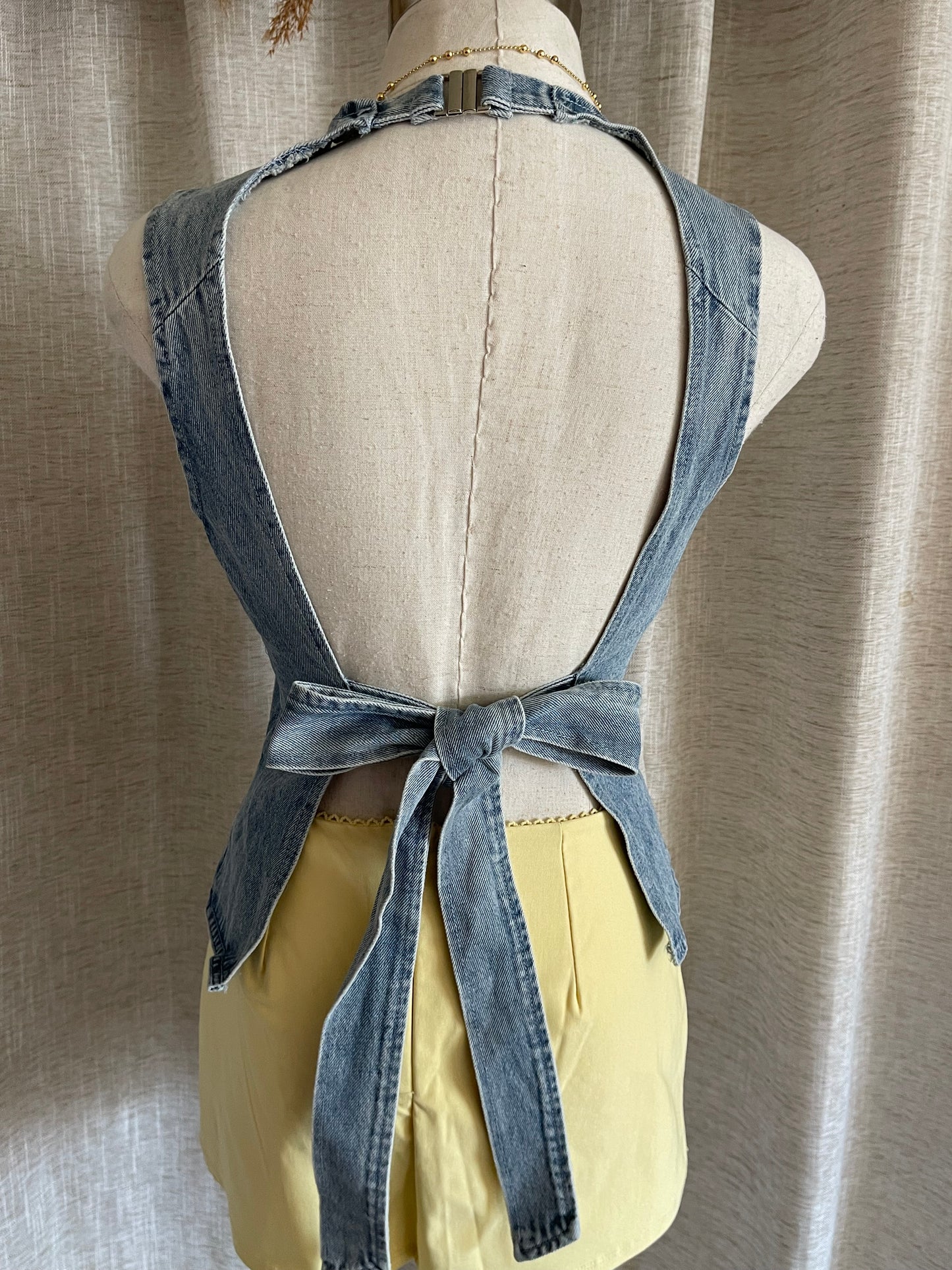 Back For More Denim Top