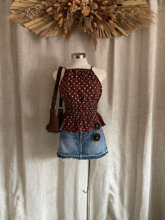 Lovenote Polka Dot Top