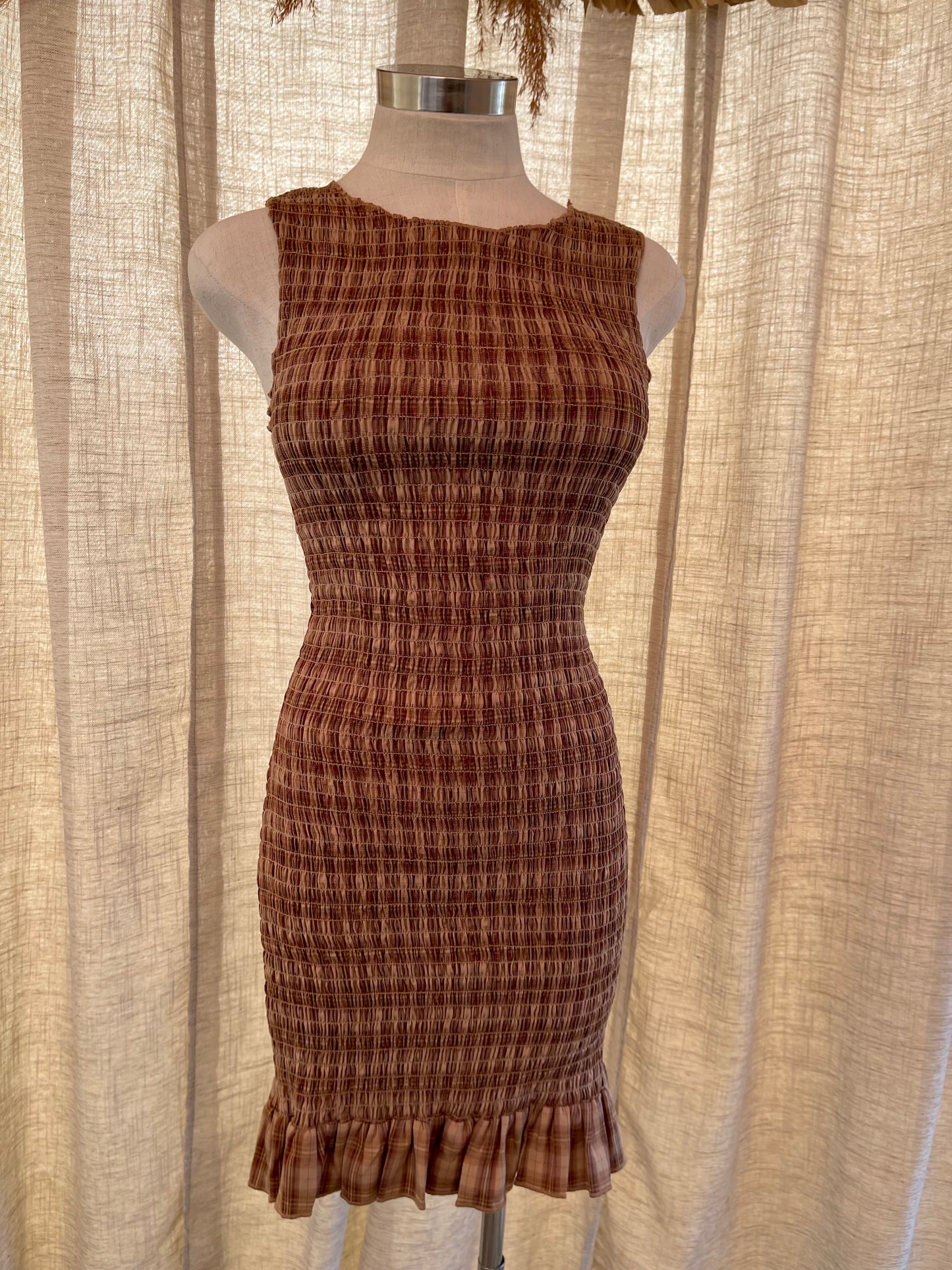 Sweetheart Gingham Dress