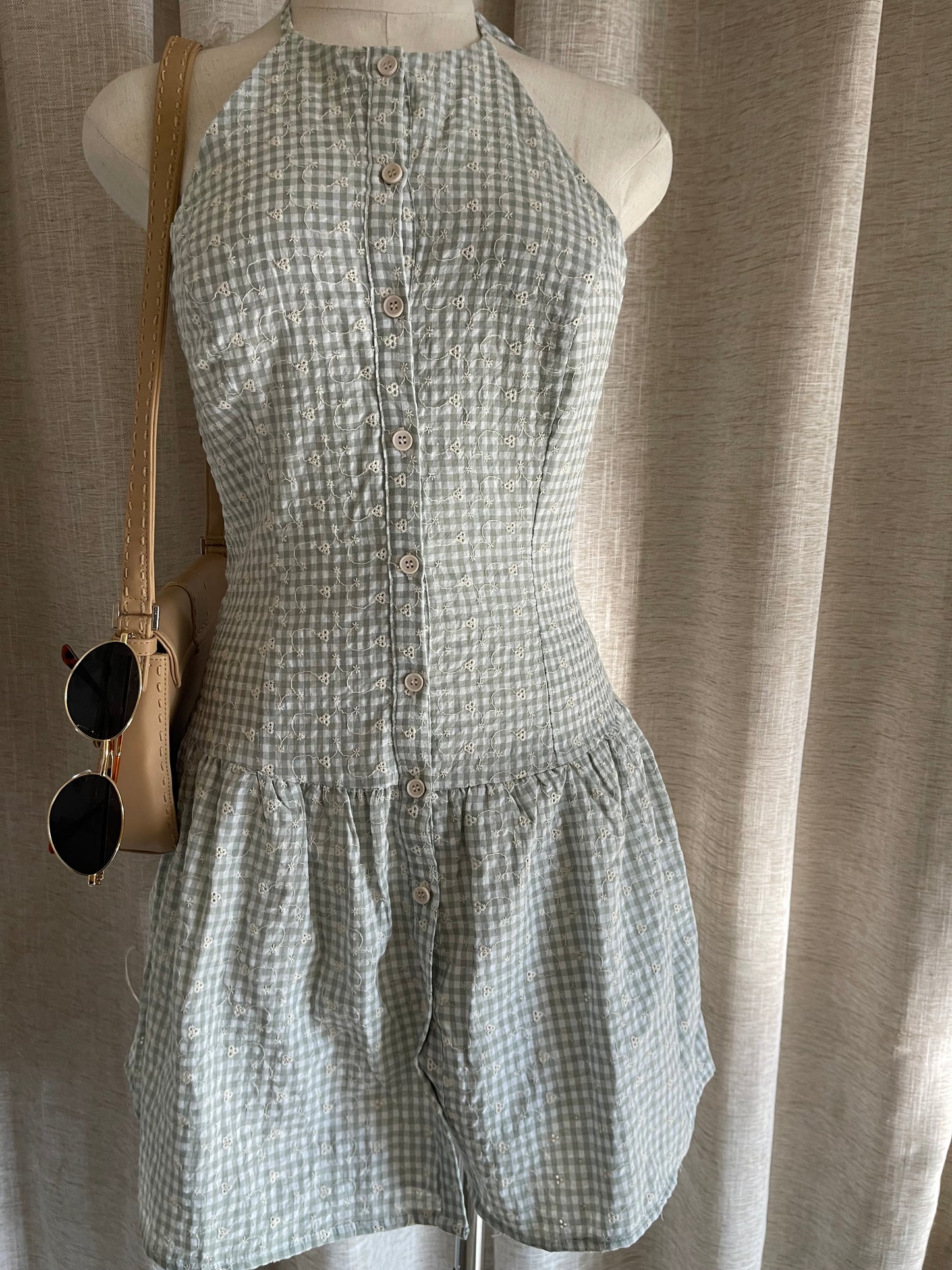 Love Story Gingham Dress