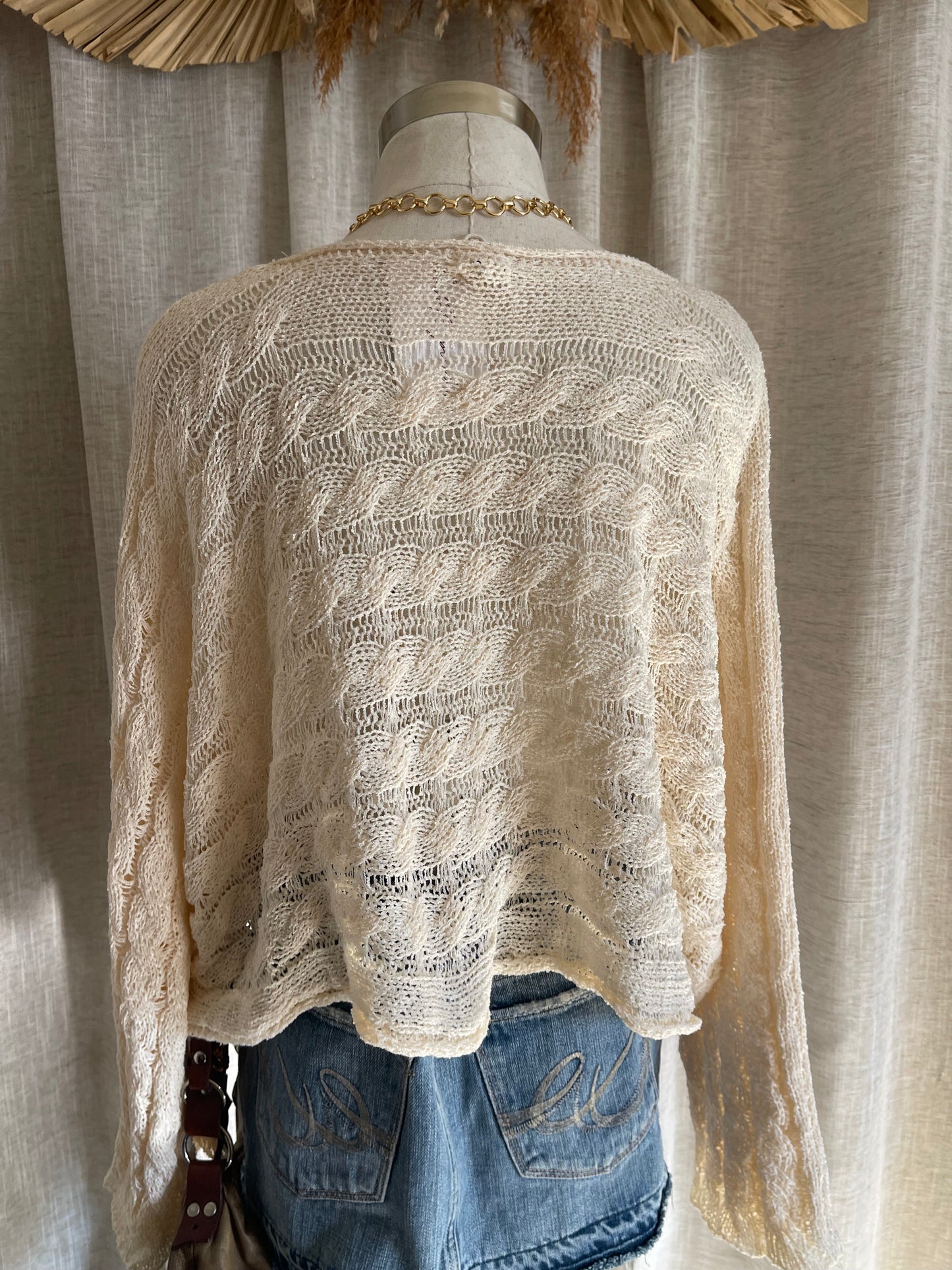 Lush Life Sheer Sweater