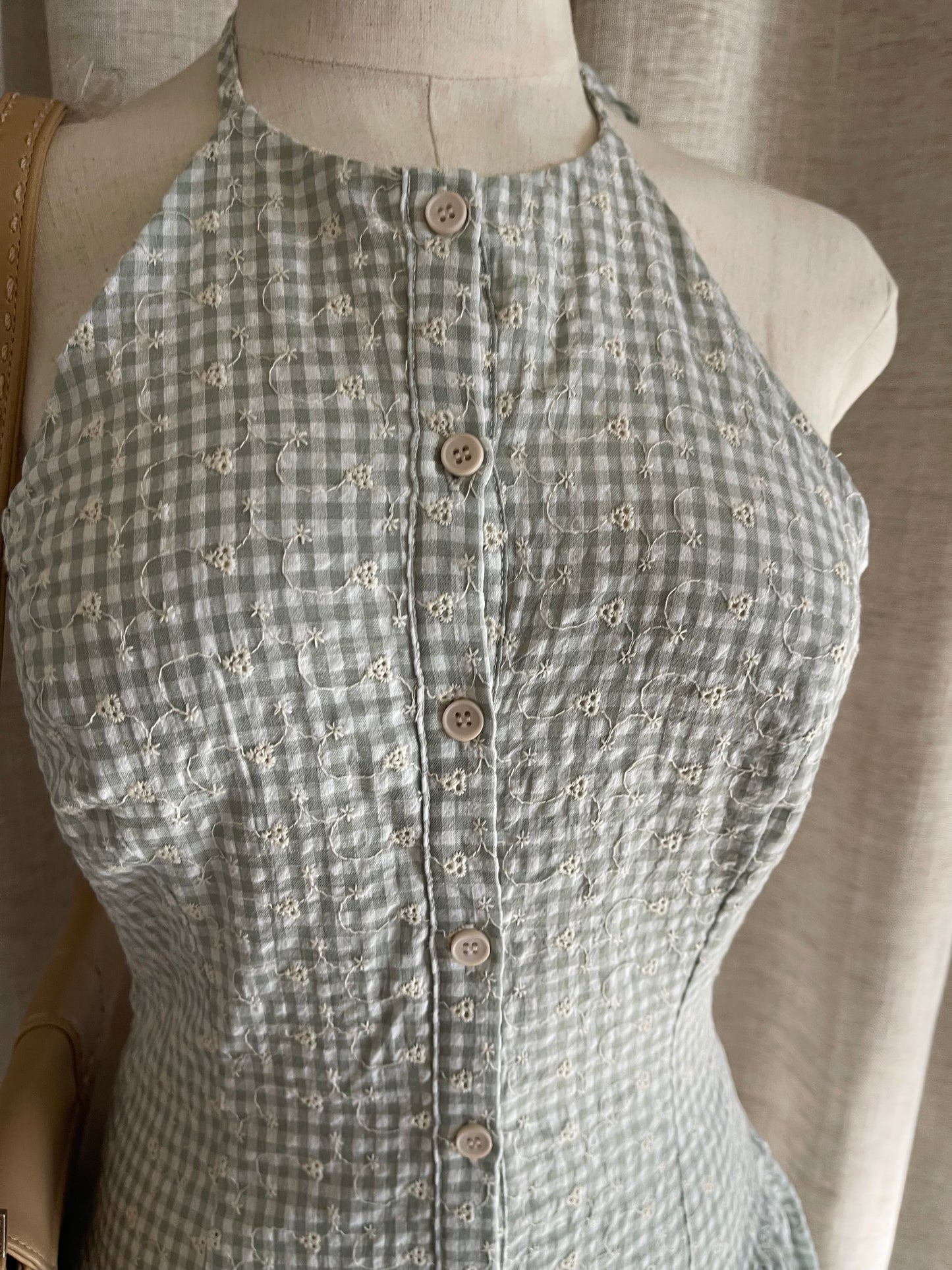 Love Story Gingham Dress