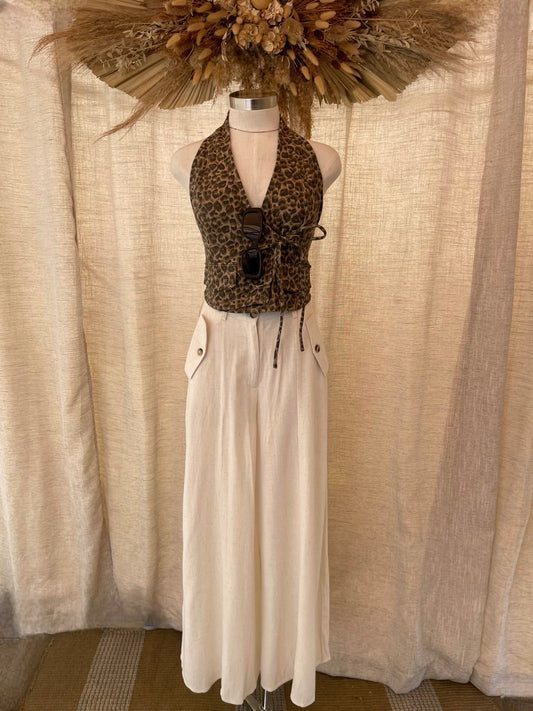 Romi Linen Pants - LAST S!!