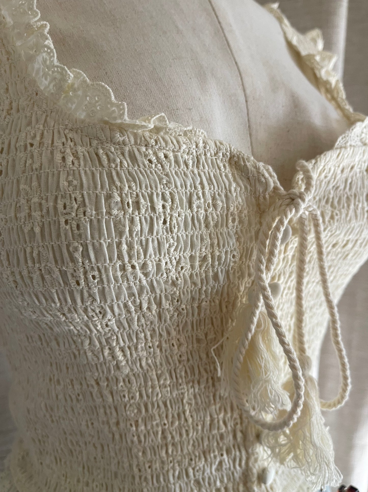 So Charmed Eyelet Top