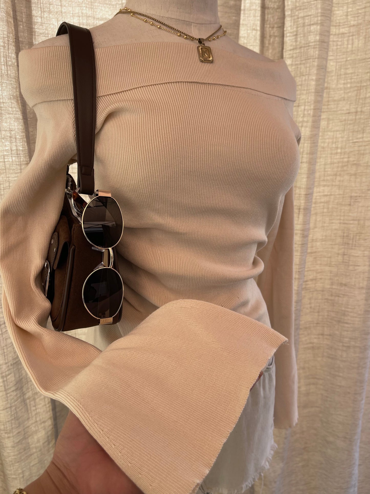 Warm Thoughts Top - Beige