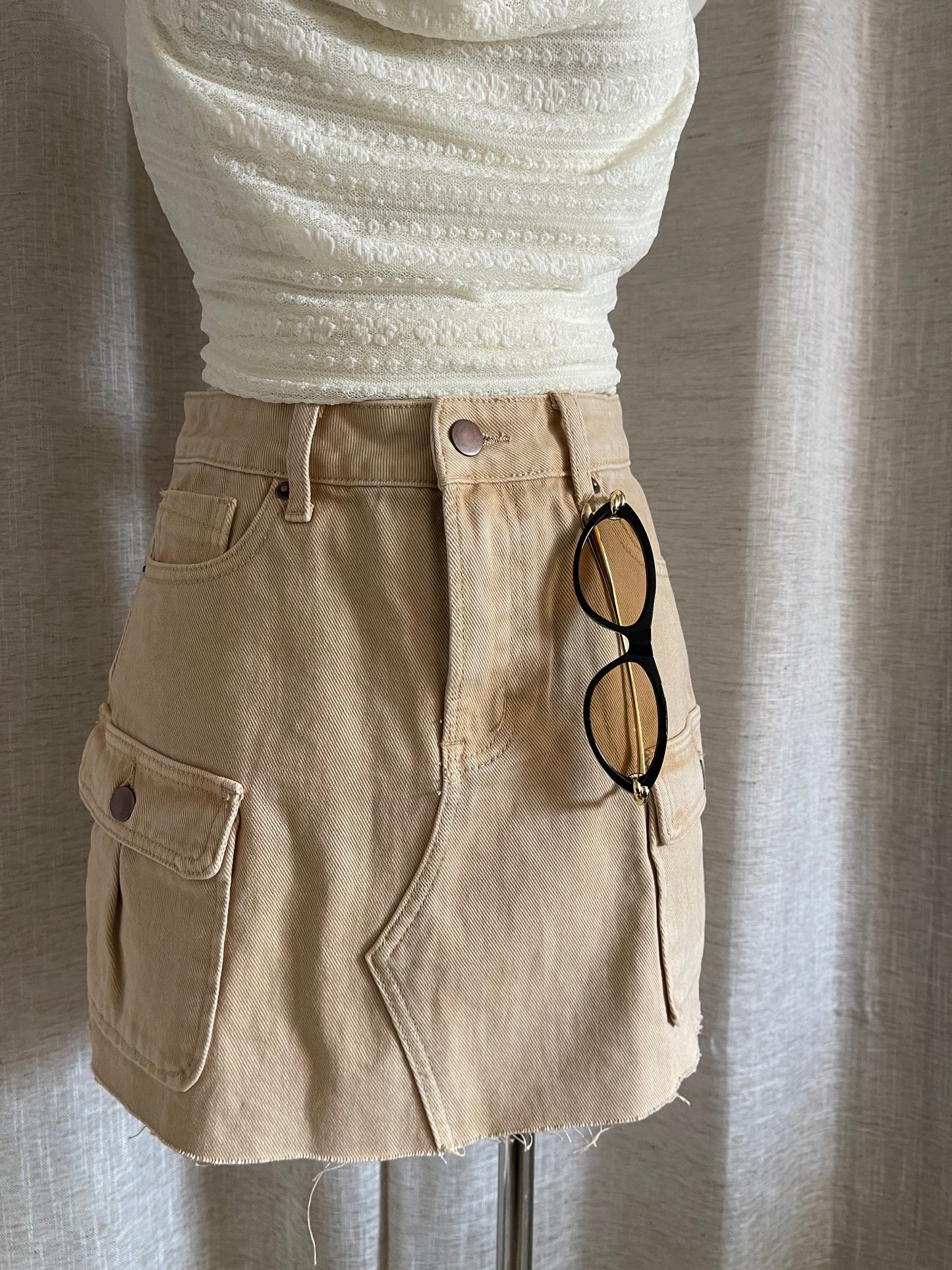 City It Girl Cargo Skirt