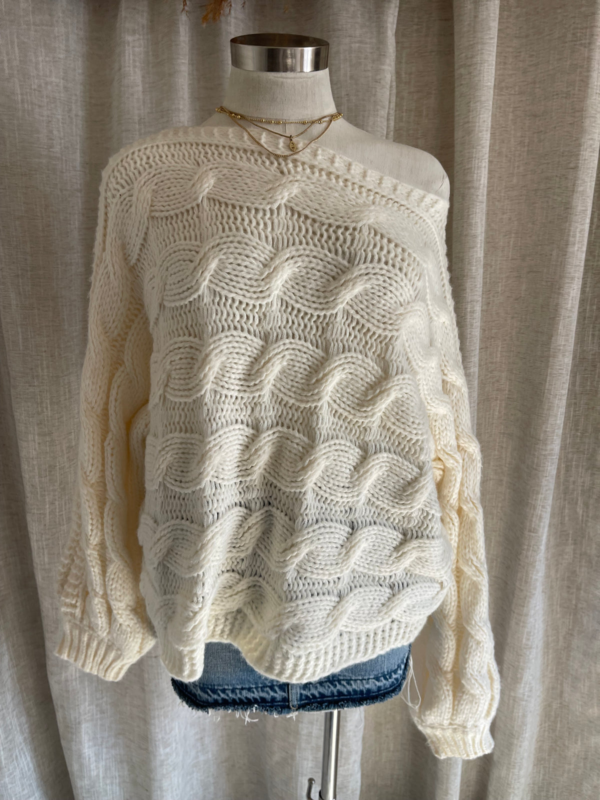 Sweet & Cozy Sweater - Ivory