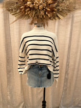 Load image into Gallery viewer, Sweet Touch Striped Knit Sweater
