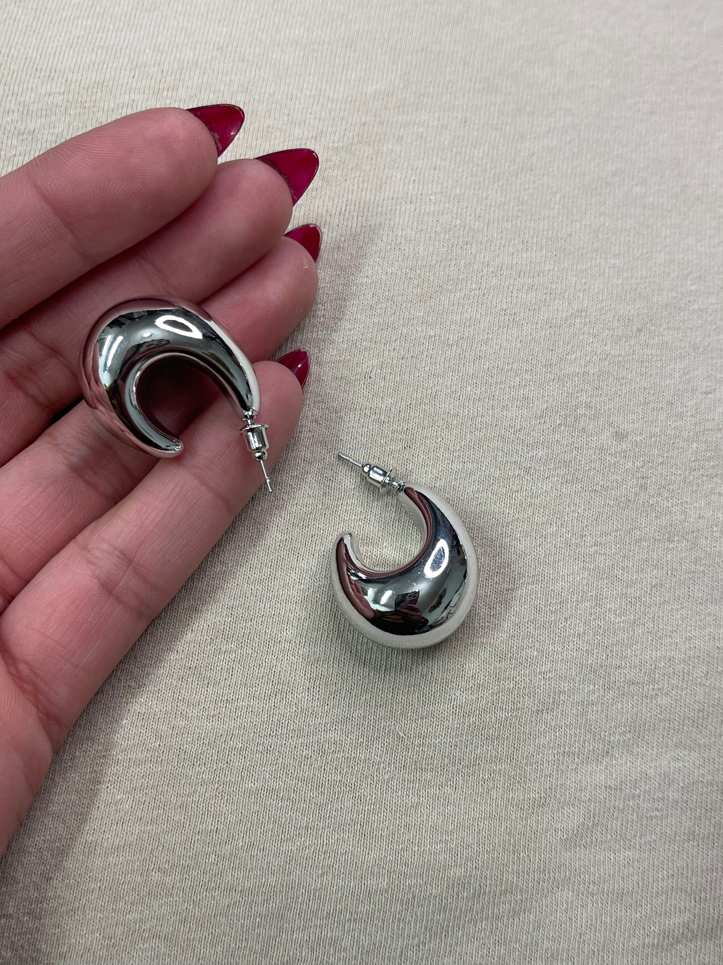 Large Teardrop Earrings