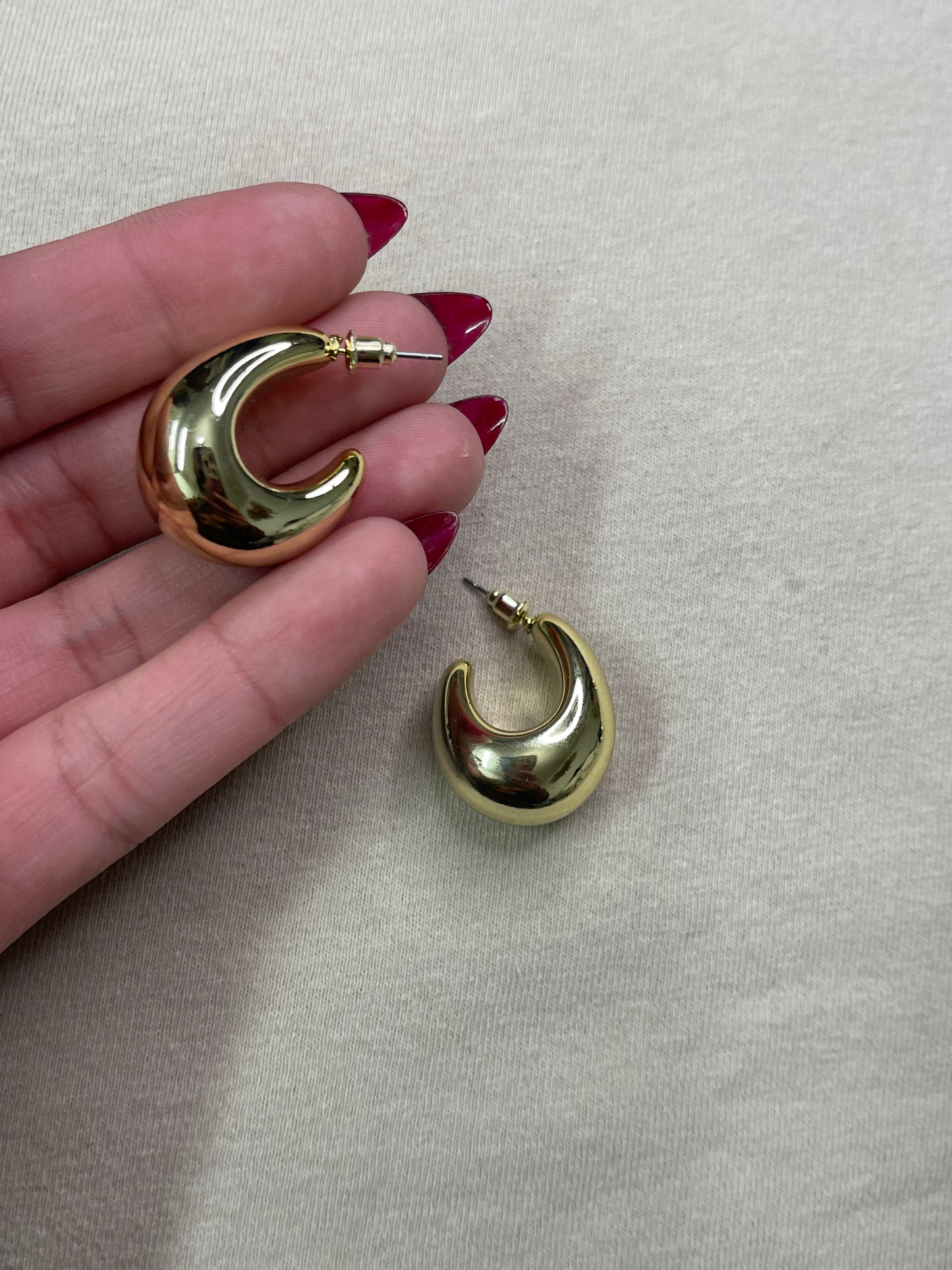 Large Teardrop Earrings