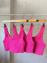 Load image into Gallery viewer, Lia Crop Top - Hot Pink
