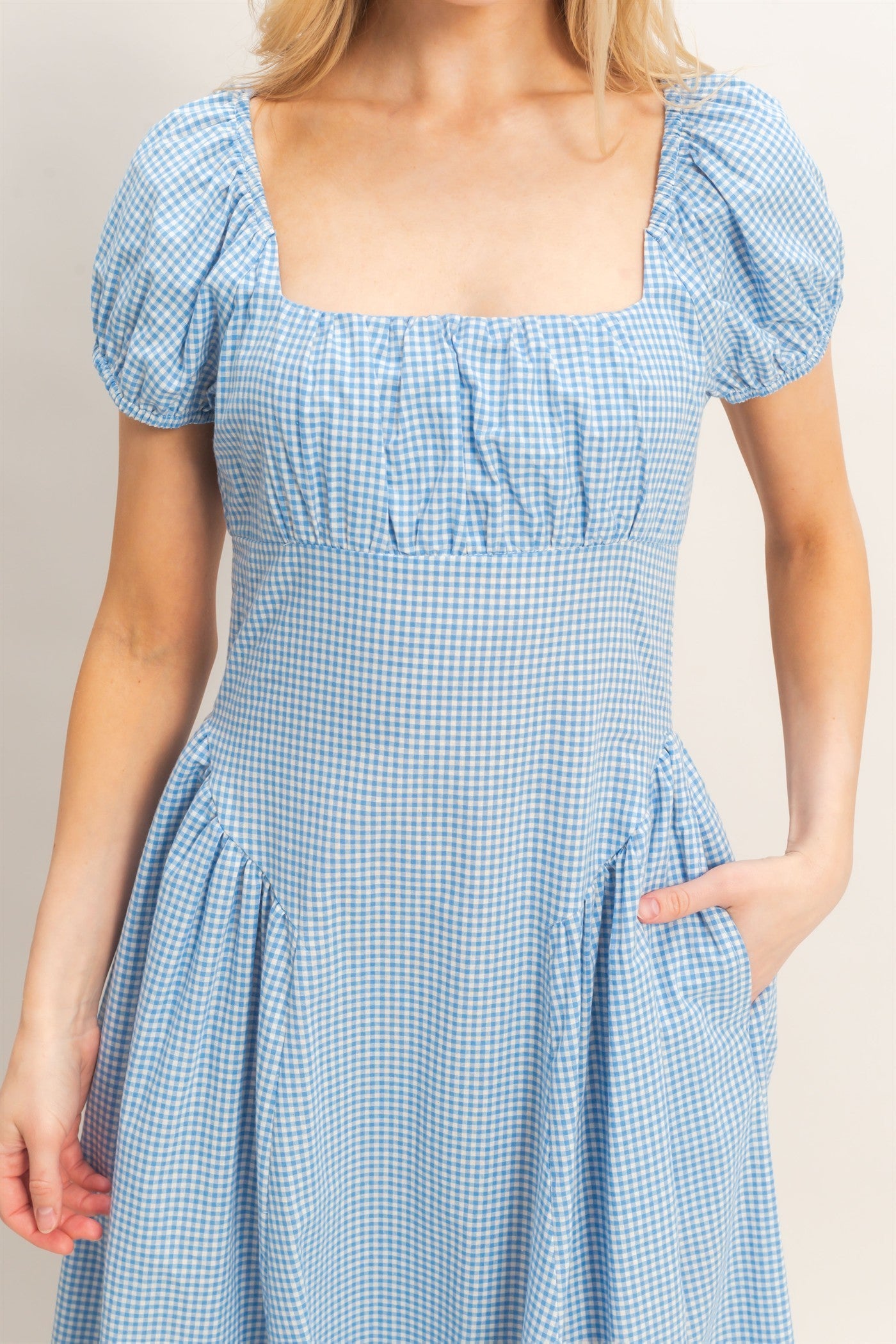 Countryside Gingham Dress - LAST L!