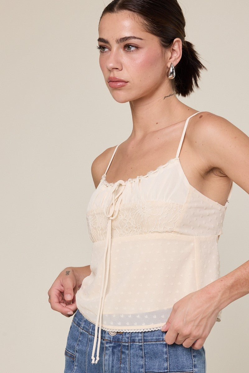 Heartbreaker Lace Top- LAST S!