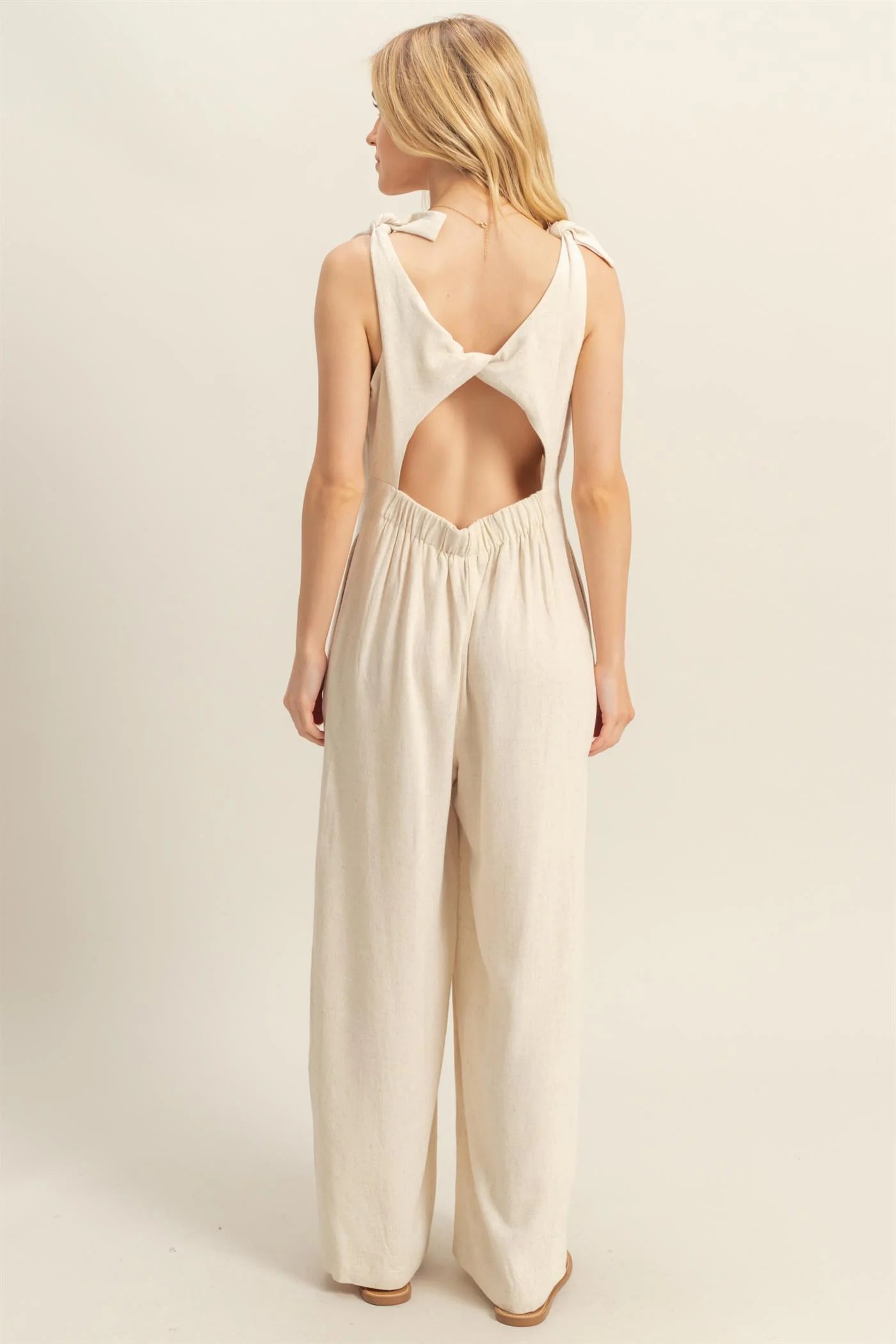 Shore Thing Linen Jumpsuit - LAST L!!